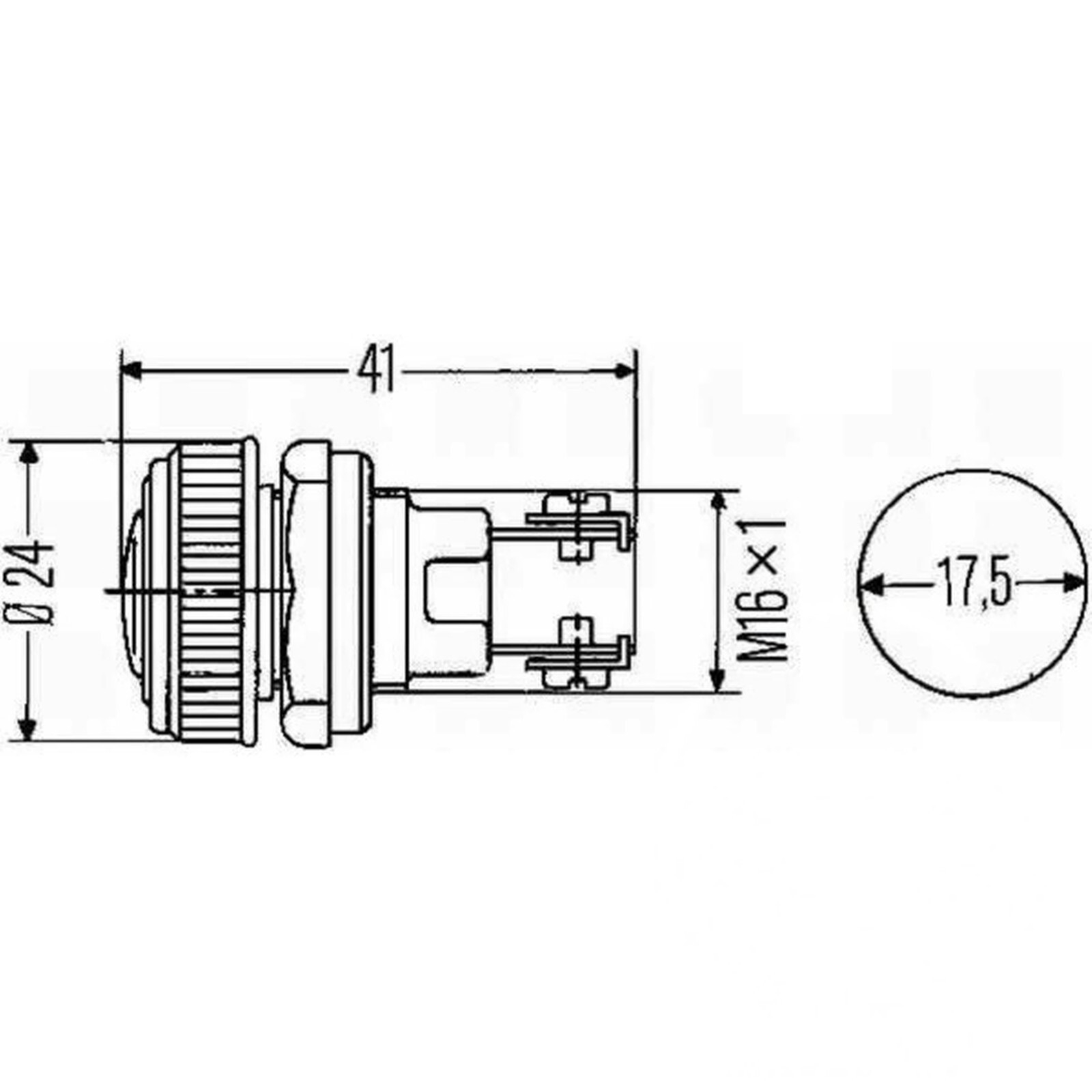 Herth+Buss Anzeigeleuchte gelb 85781163