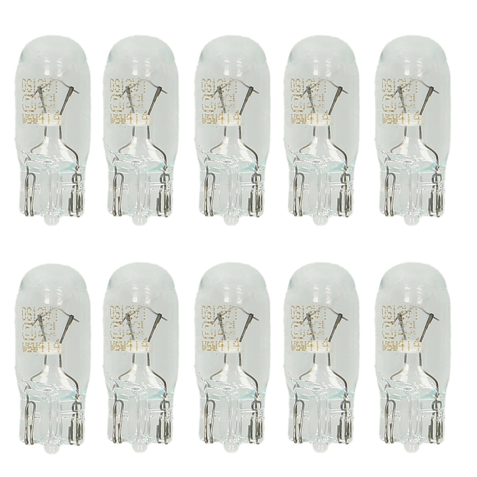 10x OSRAM 2825 W5W Glühlampe 12V 5W Standlicht Kennzeichenlicht Glassockel Birne