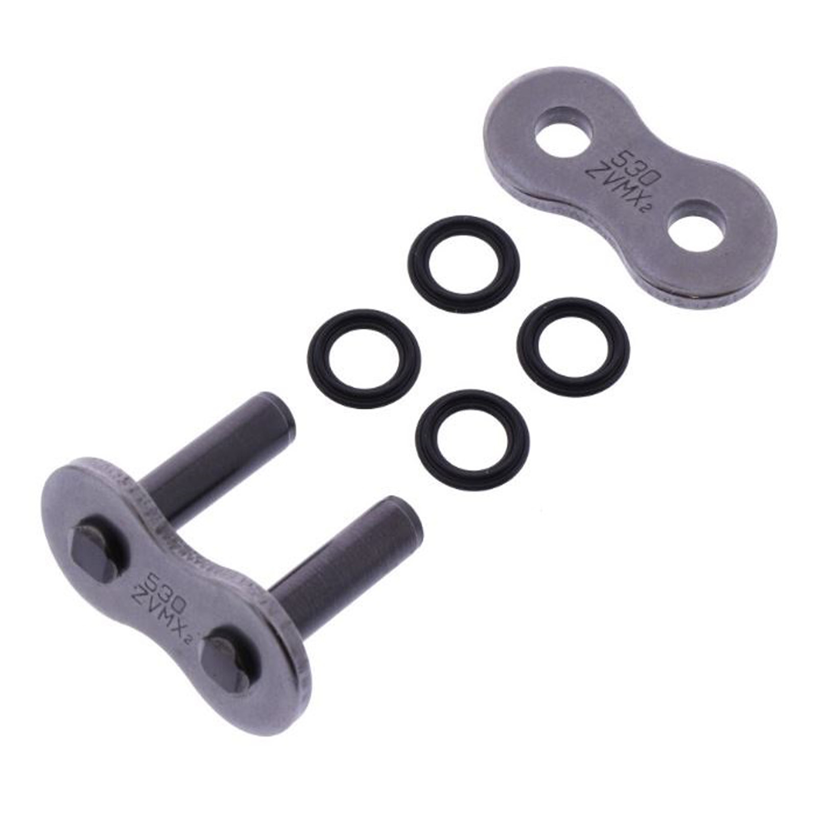 DID Hohlnietschloss ZVMX2 Teilung 530 ZJ530ZVMX2 stahlfarben für DID Antriebsketten