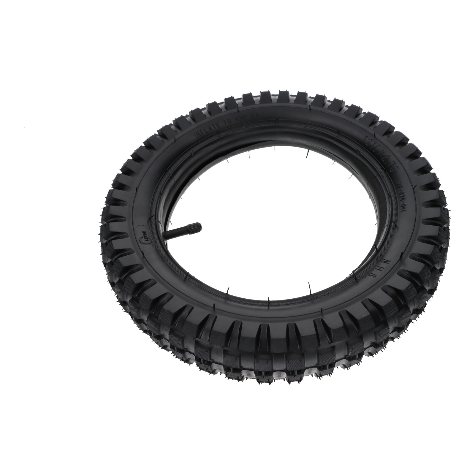 2x Crossreifen mit Schlauch 12.5x2.75 Reifen für Motocross Minicross Dirt Bike
