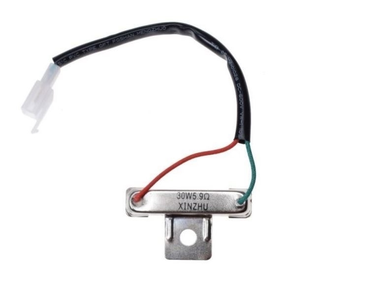 Licht Widerstand Vorwiderstand 30W 5,9Ohm 2Takt für CPI Generic Keeway ATU