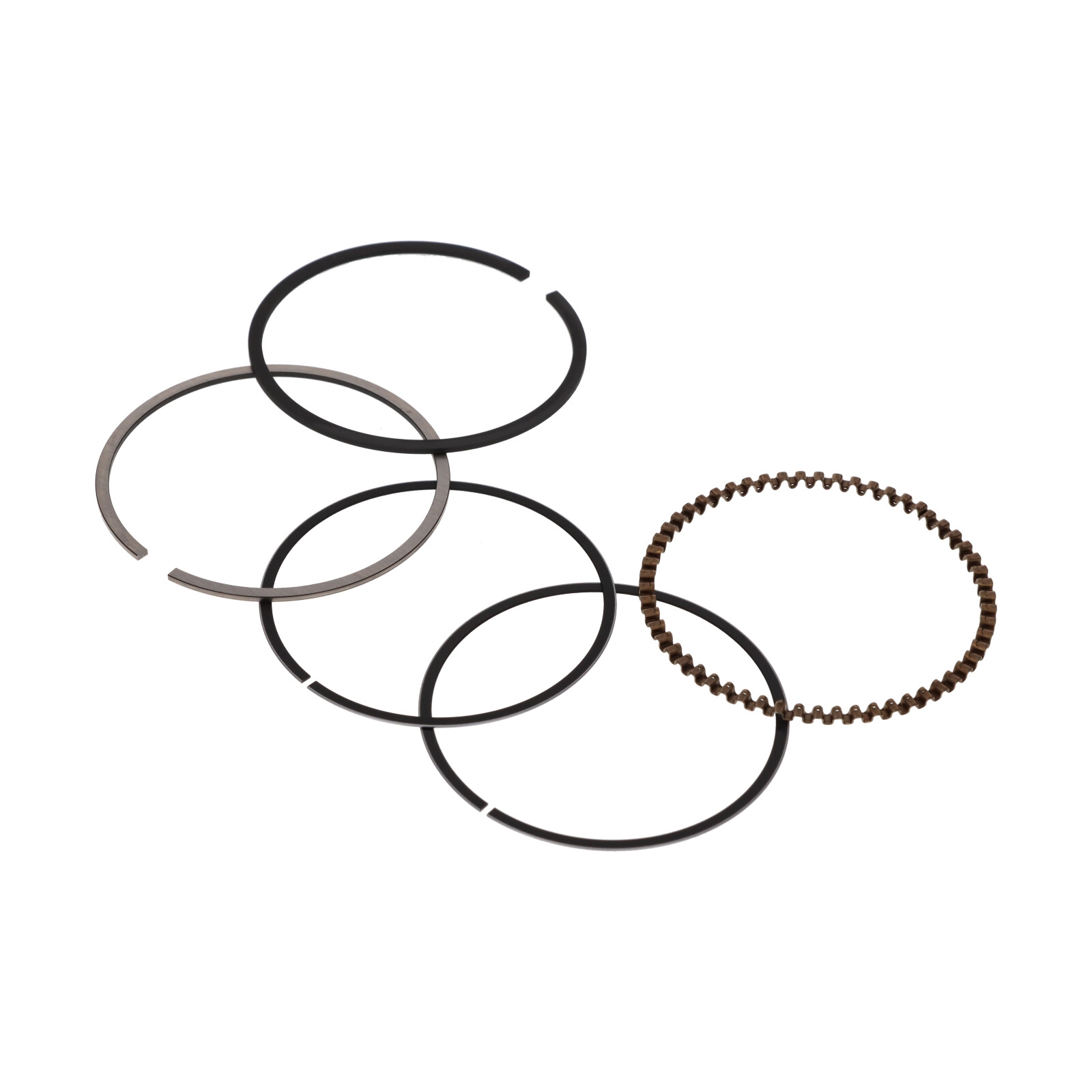 5x Kolbenringe 57 mm Standardkolben für Suzuki GN125 GN 125 NF41A 4T 1994-2001