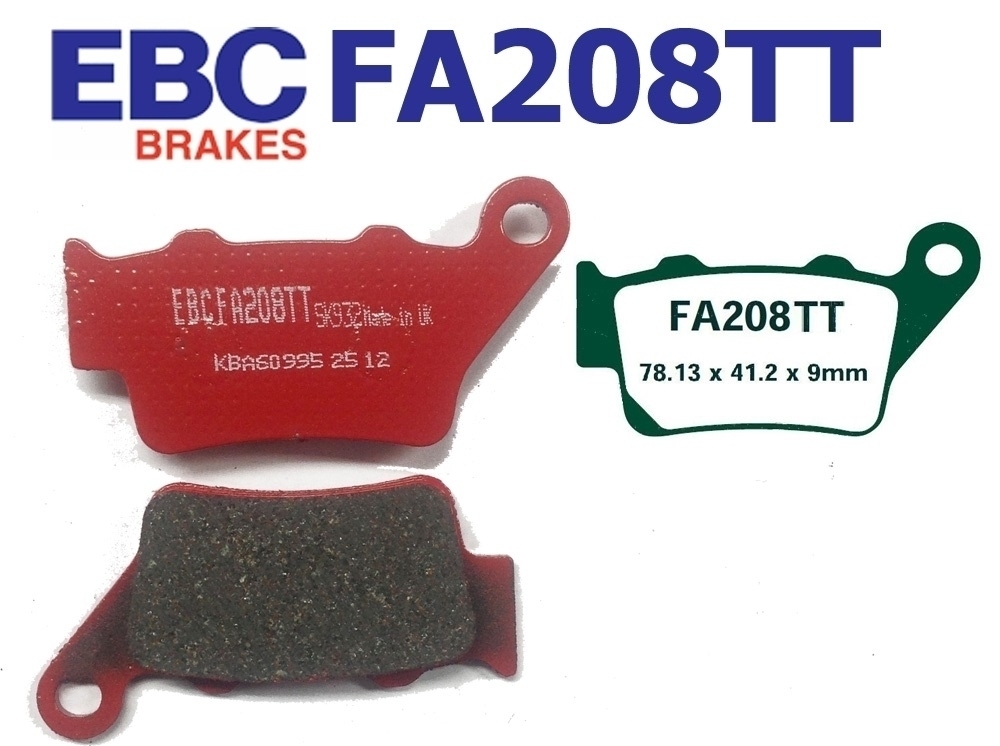 EBC Bremsen Set hinten links MD6035D + FA208TT Sintermetall