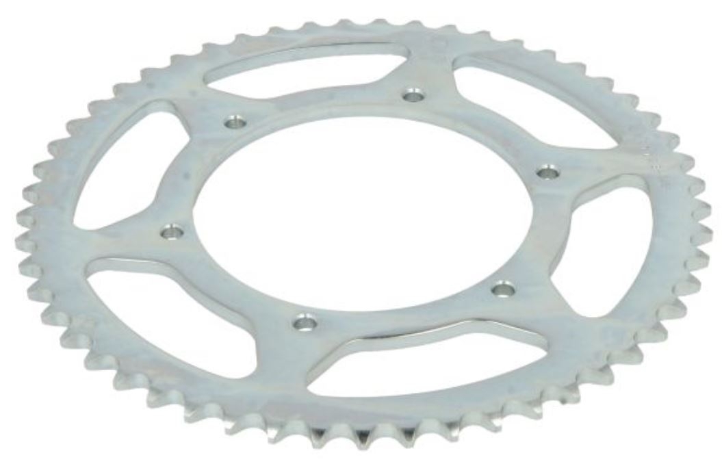 JT Sprockets Kettenrad 53 Zähne 420 Teilung Silber Innendurchmesser 108mm Lochkreis 123mm JTR1133.53