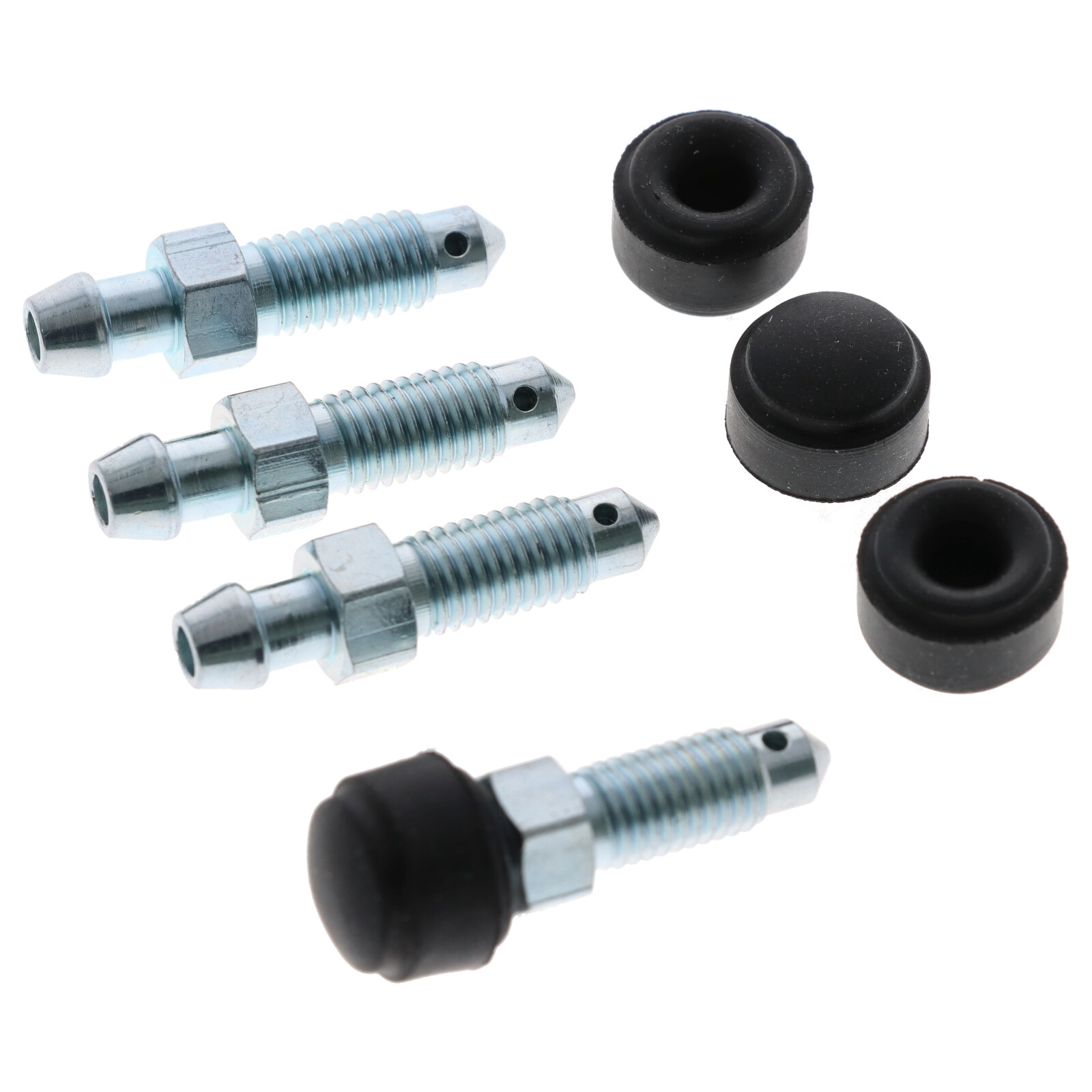 4x Quick Brake QB0088-10 Bremssattel Entlüfterschraube Entlüftungsventile M7x1x33 mit Kappen