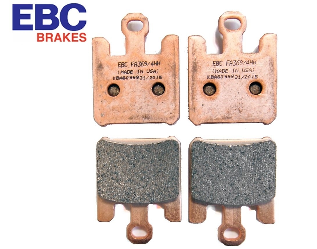 EBC Bremsen Set 2x MD4152XC + 2x FA369/4HH für Kawasaki ZX-6R ZX-10R