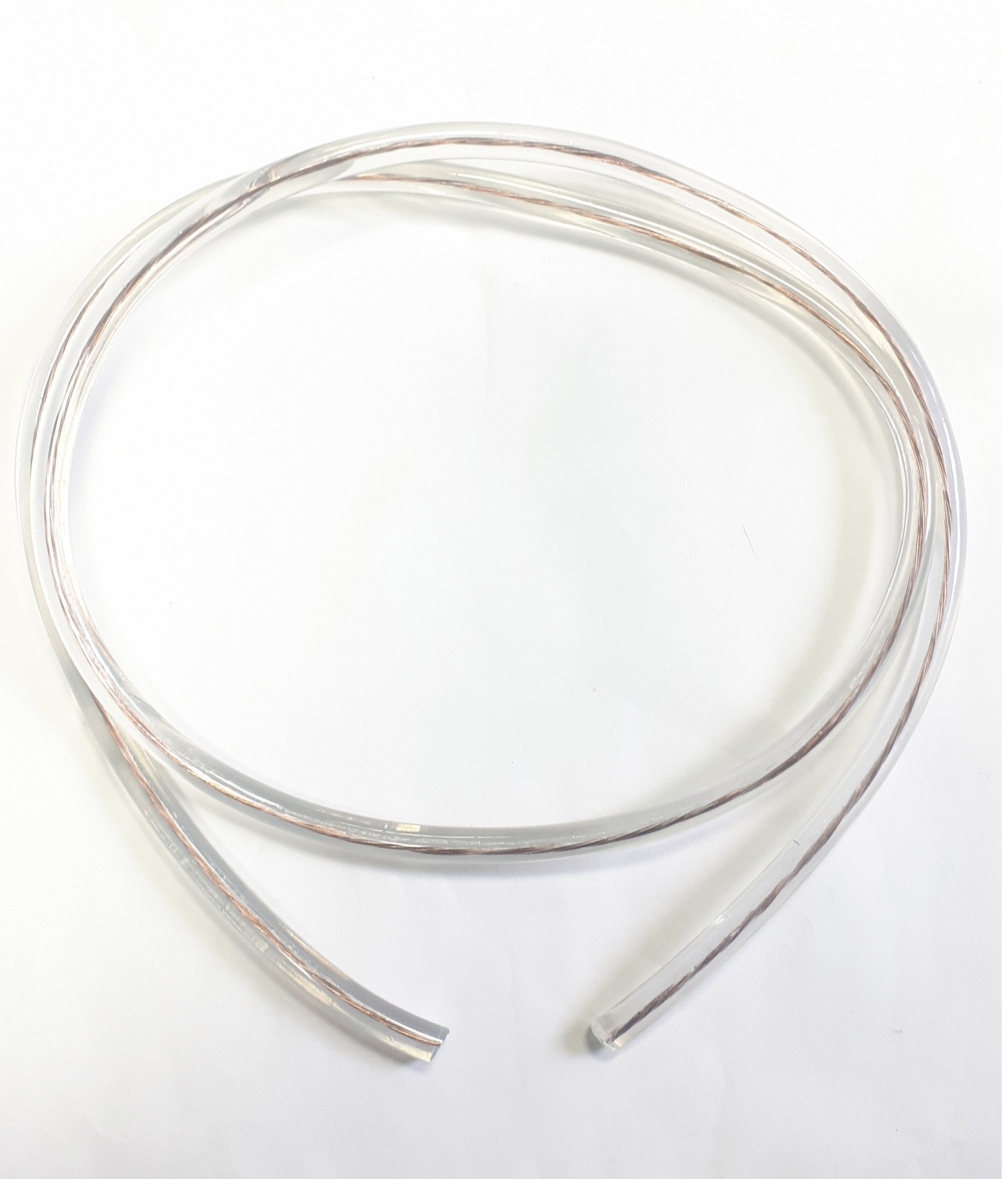 1x1m Motorrad Zündkabel Zündleitung transparent 7 mm Dicke
