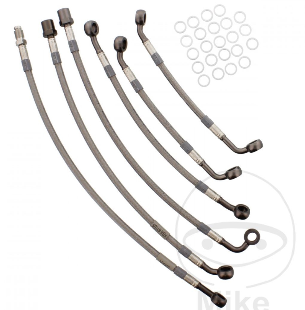 Stahlflex Bremsschlauch Kit für BMW K 100 RS4V 100/K589VV 1989-1992 RS 1990