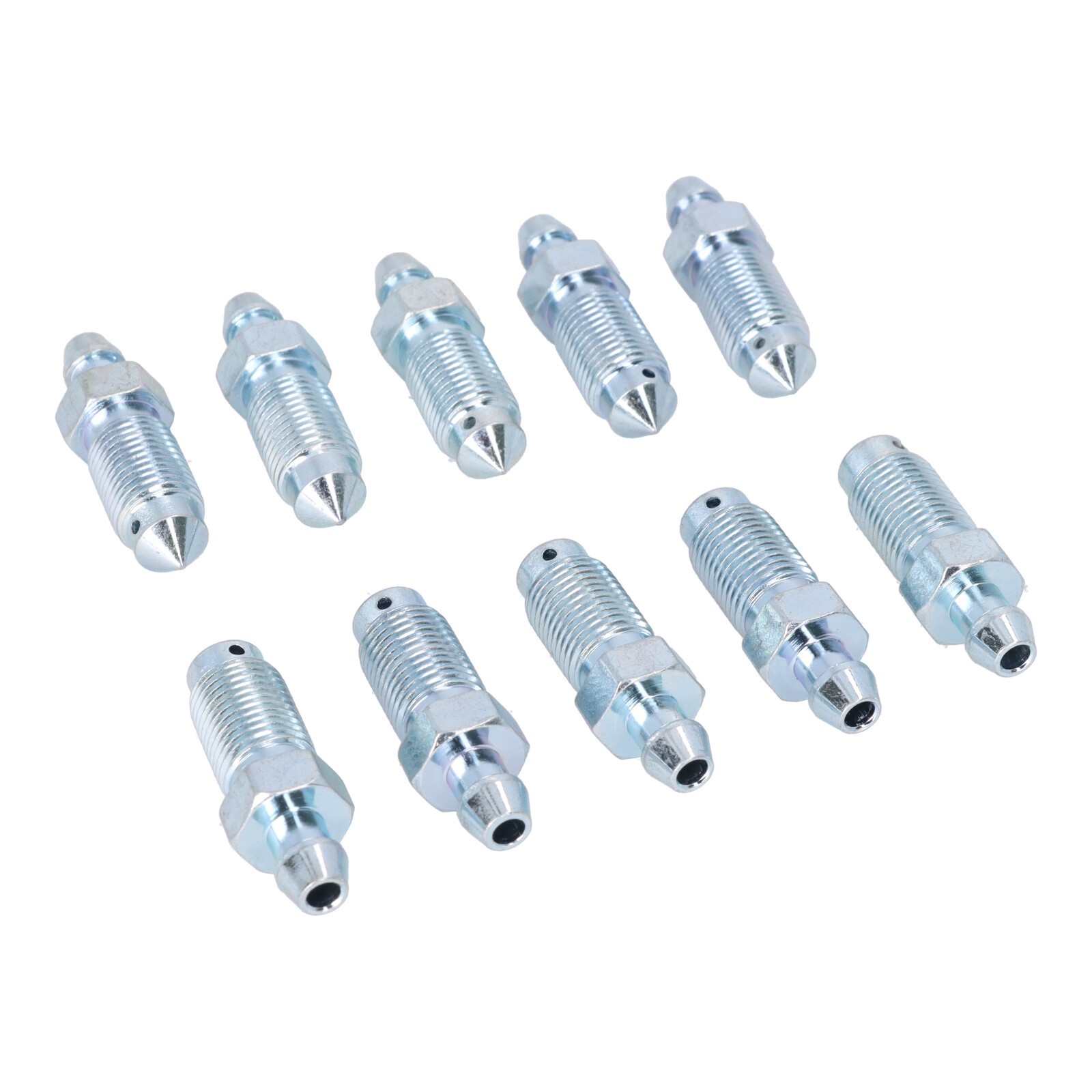 10x Quickbrake Bremsen Entlüfterschraube Entlüftungsventile M10x1x36 mm SW11