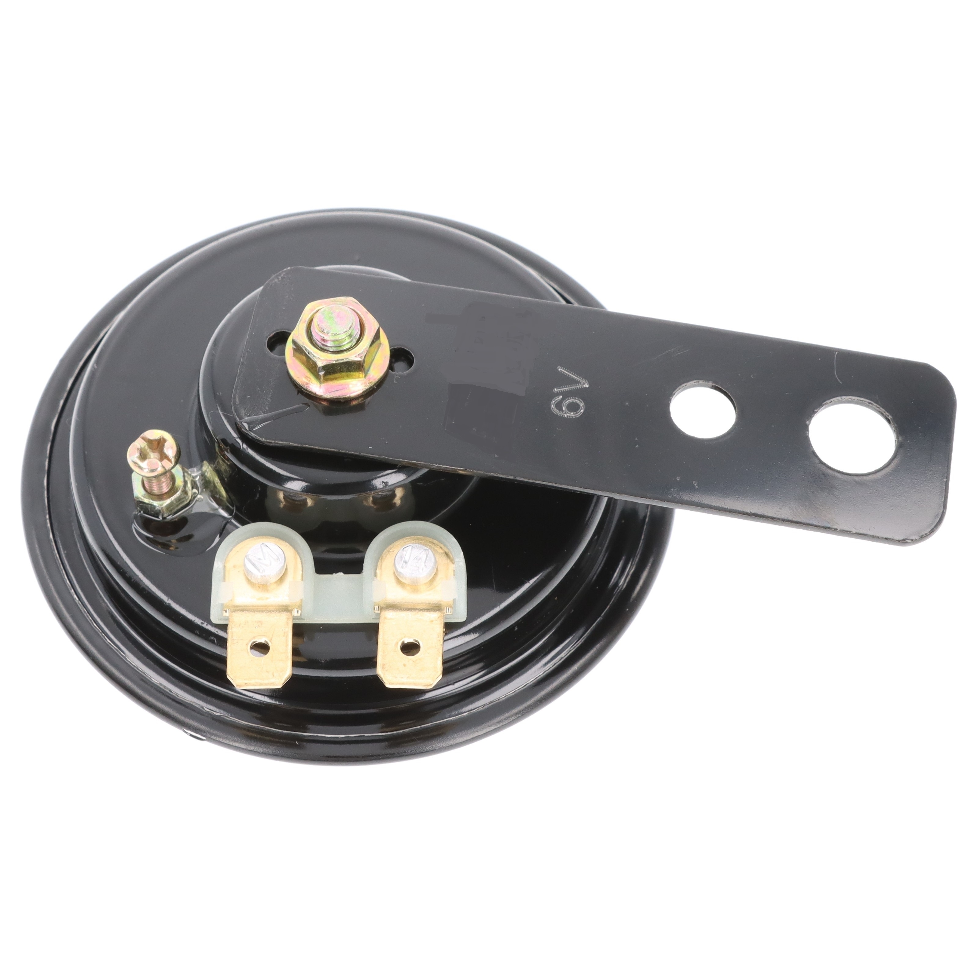 Motorrad Hupe schwarz, 6 Volt, 65 mm E-geprüft