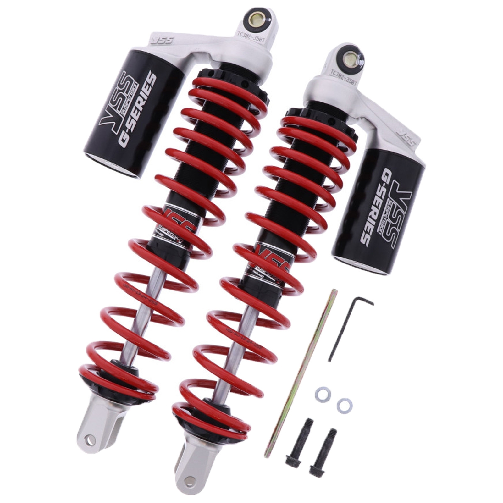 YSS TC302-350T-08-858 Stoßdämpfer Stereo für Yamaha CZD 300 A 2017-2020