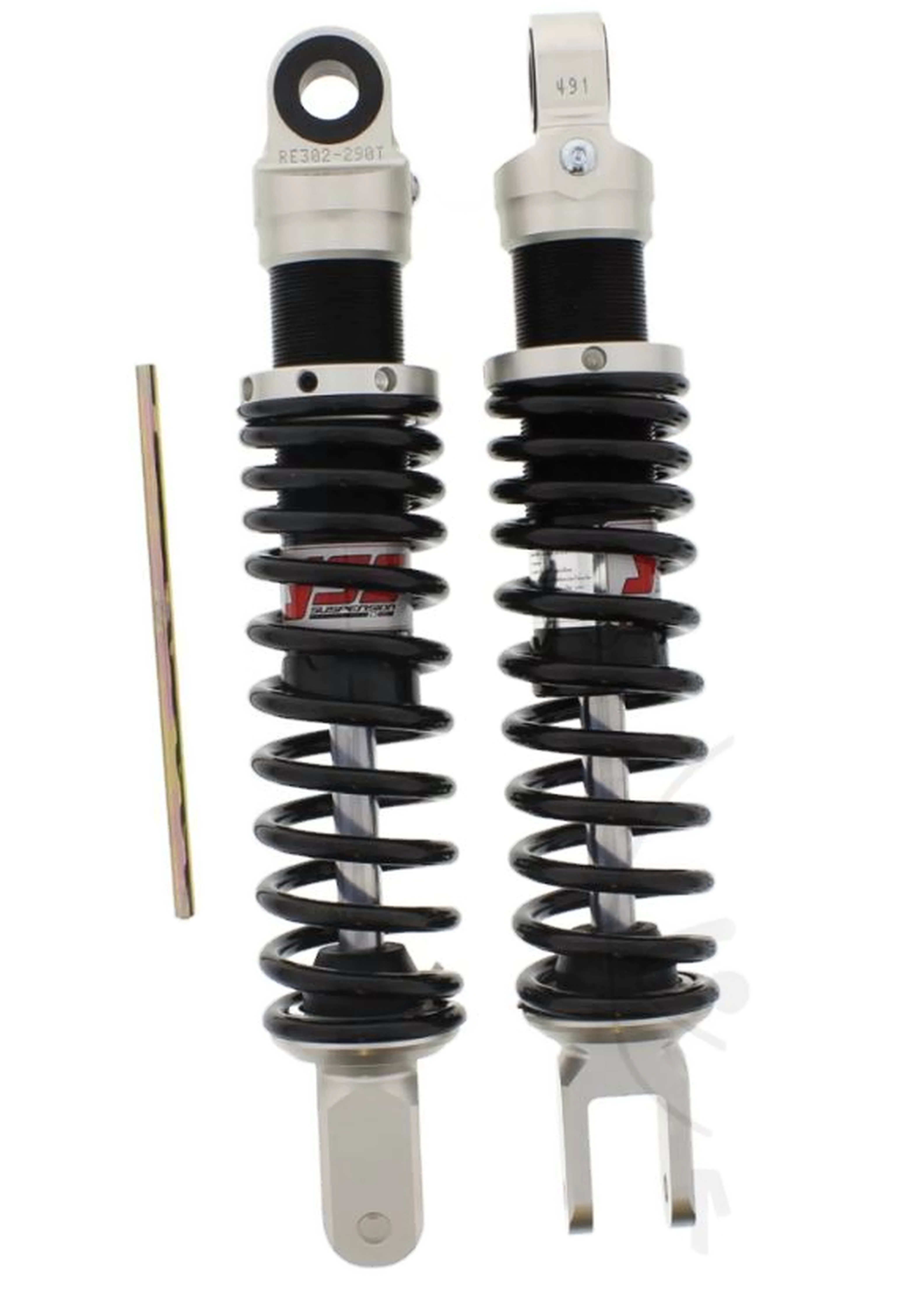 YSS RE302-290T-14-88 Stoßdämpfer Federbein Stereo für Honda PES 125 PS i JF17A 2006-13 150 PS i KF09A 2006-10