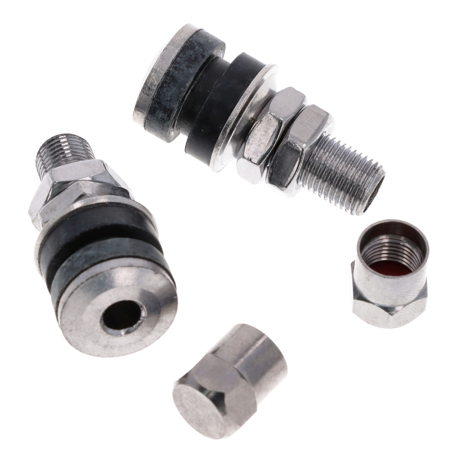 2x Rollerventil 35mm Reifen gerade Reifen Felge Moped Roller ATV Quad Mofa