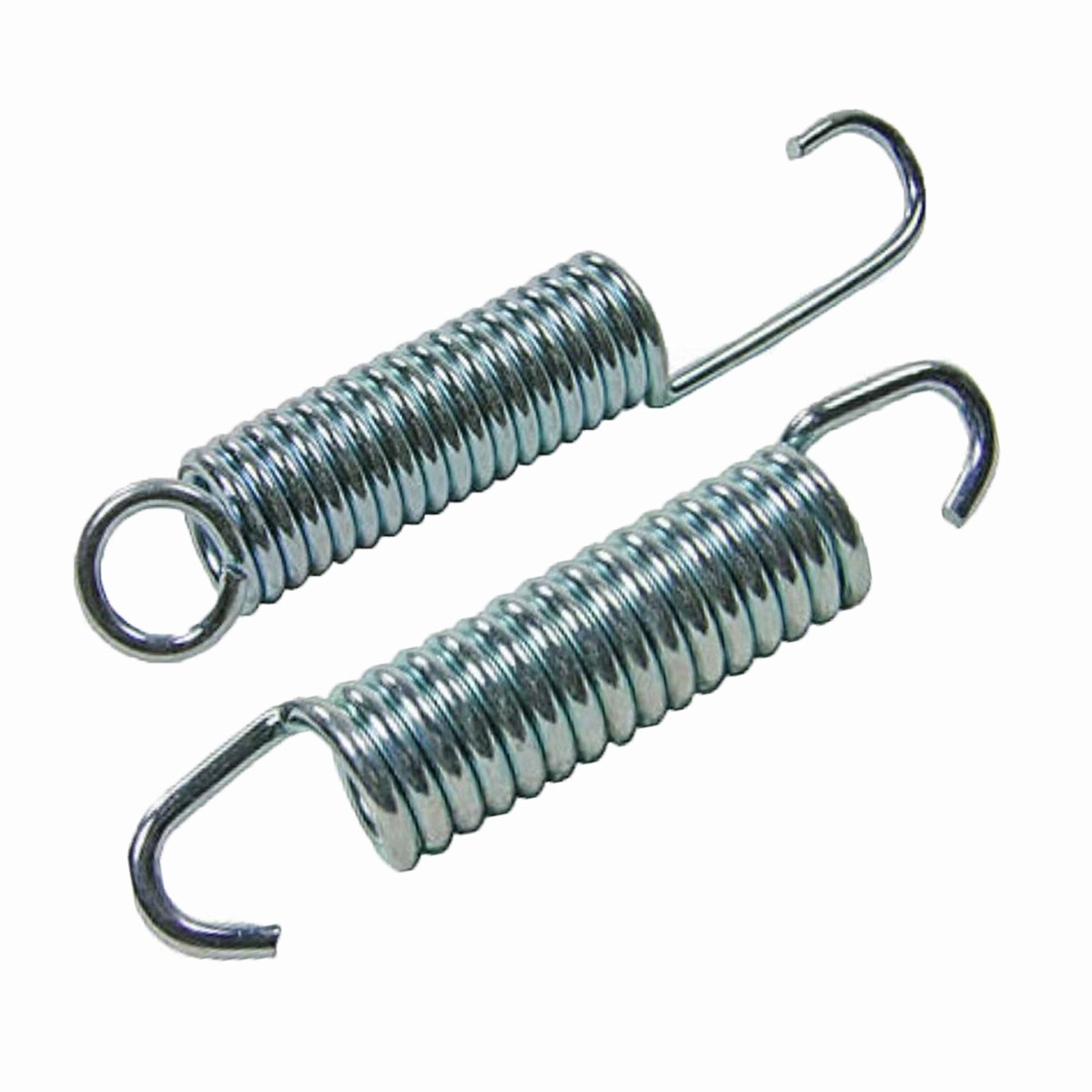 Federn Paar für Chinaroller Hauptständer und Seitenständer 86.8 mm Länge