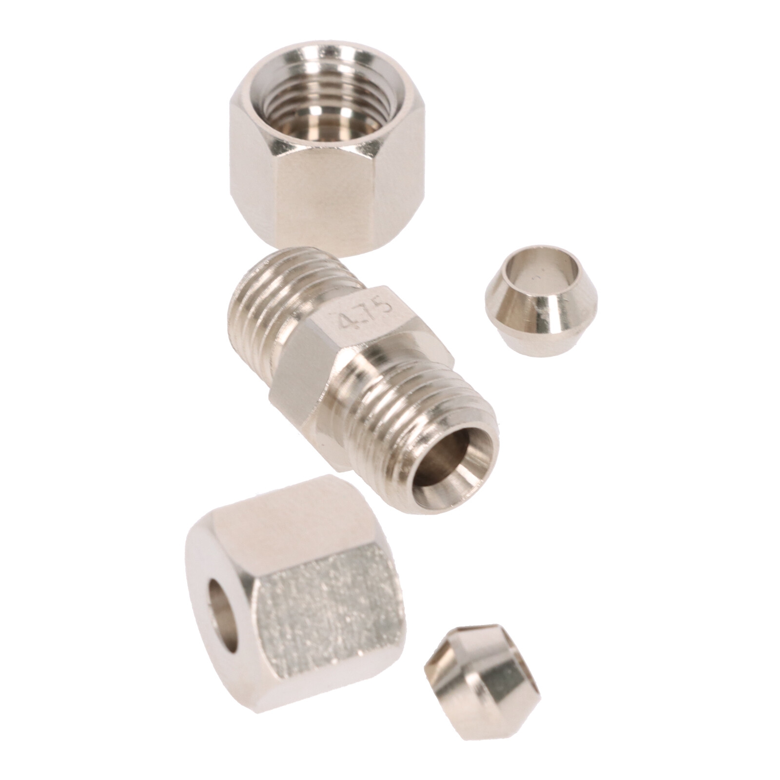 Quickbrake QBSTT4.75 Bremsleitungsverbinder Schnellverbinder 5mm einschraubbar ohne bördeln