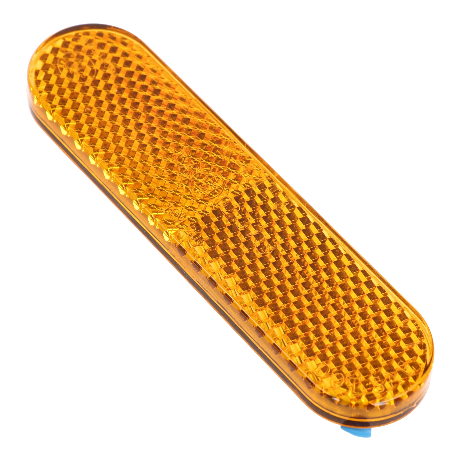 Rückstrahler Katzenauge Reflektor, selbstklebende Folie, E-geprüft, 96x24mm