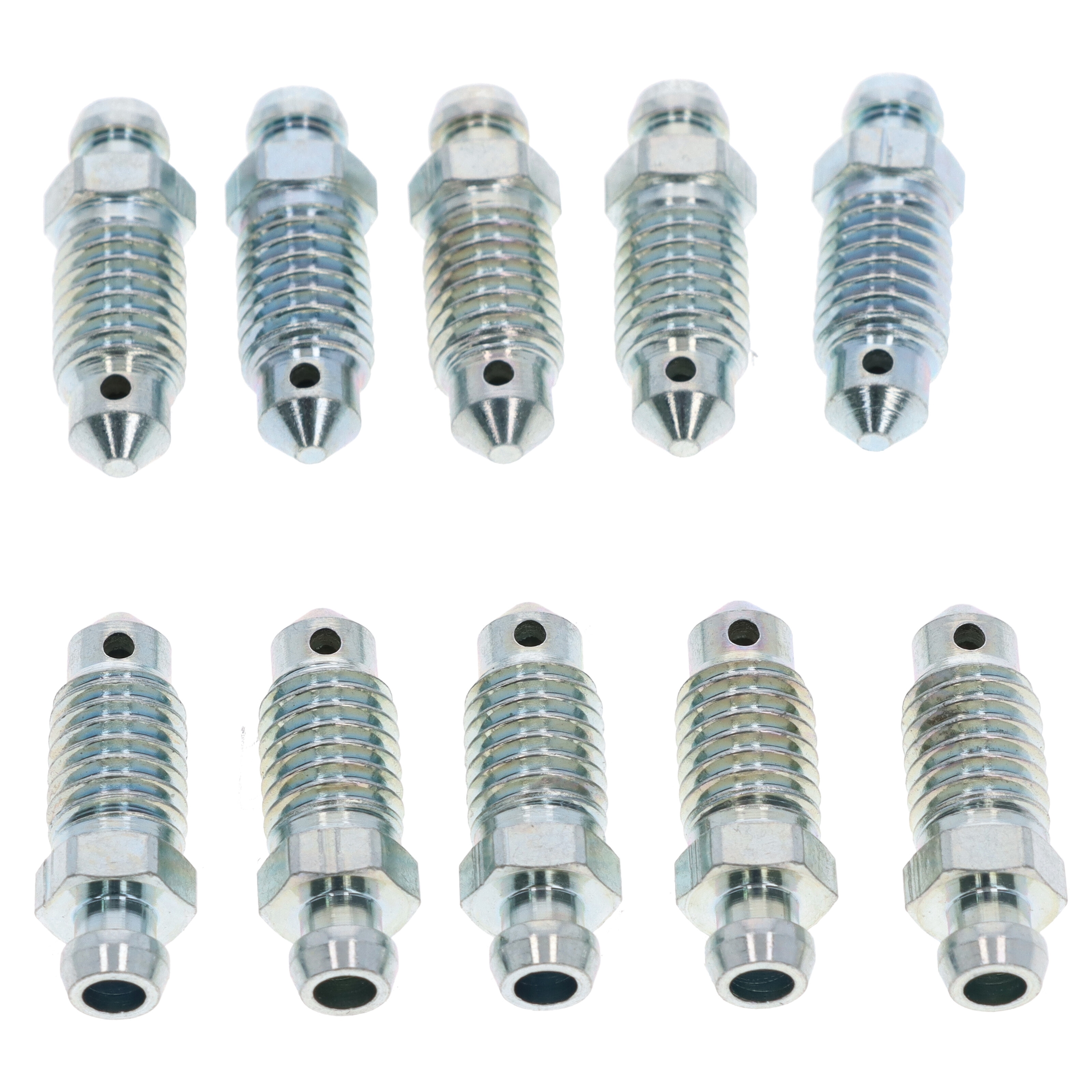 10x Quick Brake QB0100-10 Bremssattel Entlüfterschraube Entlüftungsventile M8x1.25x24.5 mm SW8