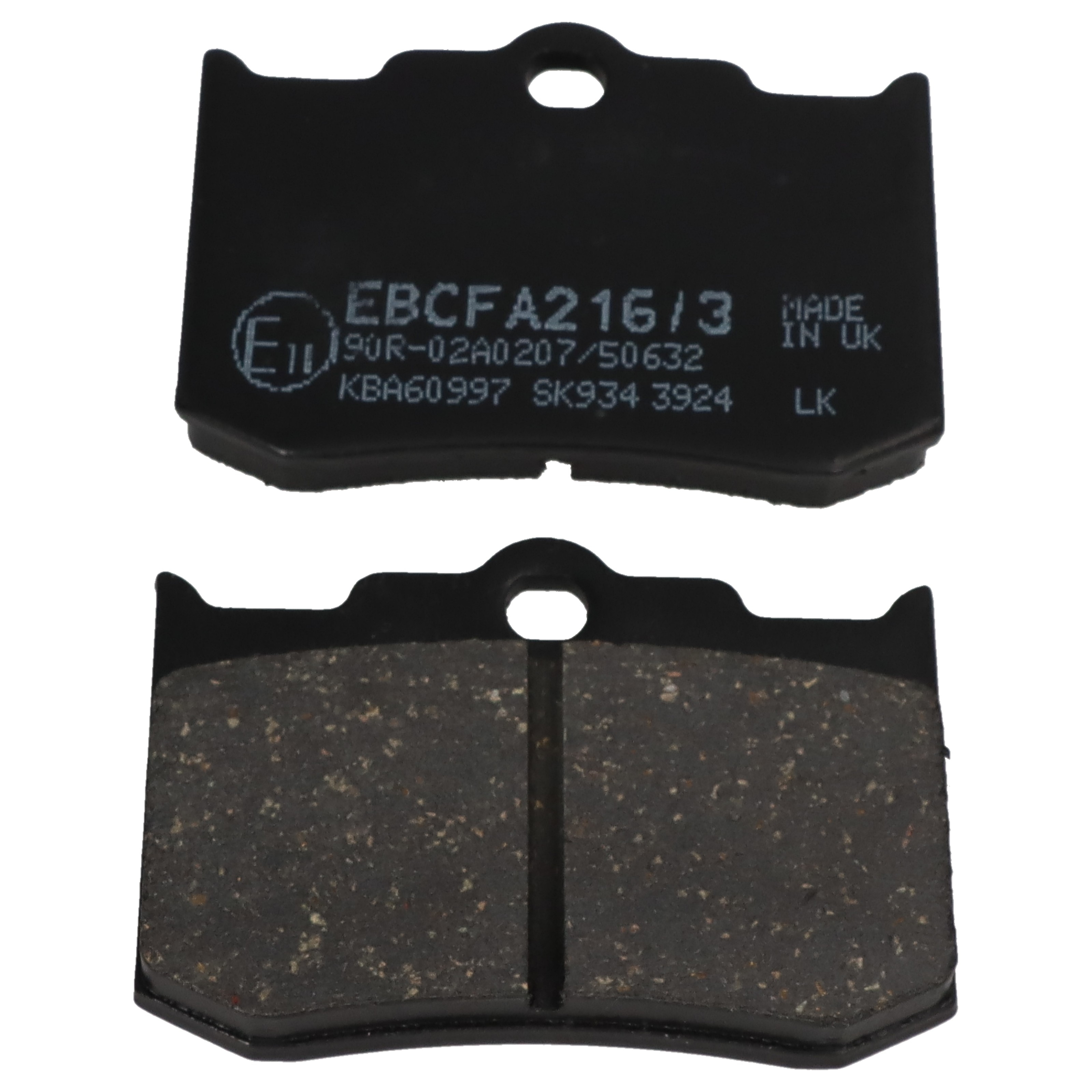 EBC Blackstuff Standard Bremsbeläge FA216/3