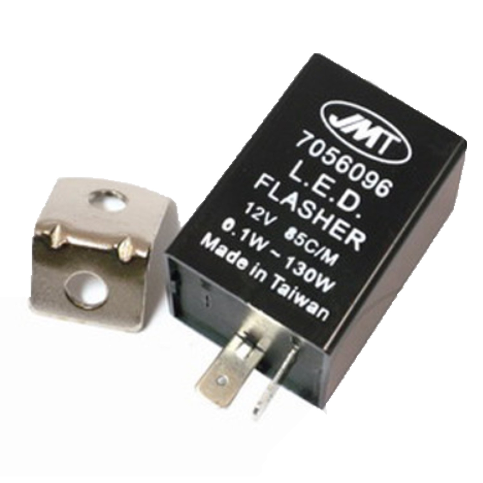 JMP Blinkrelais (2 Poliger Flachstecker-Anschluss) für Standard- und Ledblinker BD14B-0009