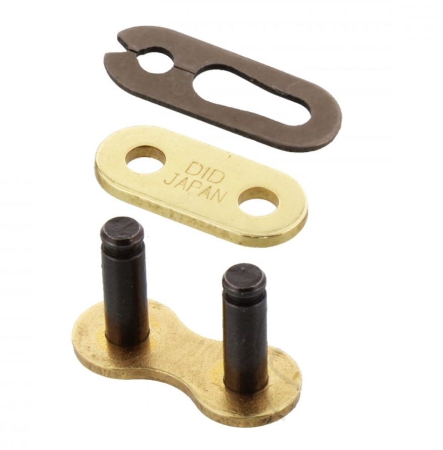 DID Racing Antriebskette extra leicht Gold Teilung 415 112 Glieder +Clipschloss