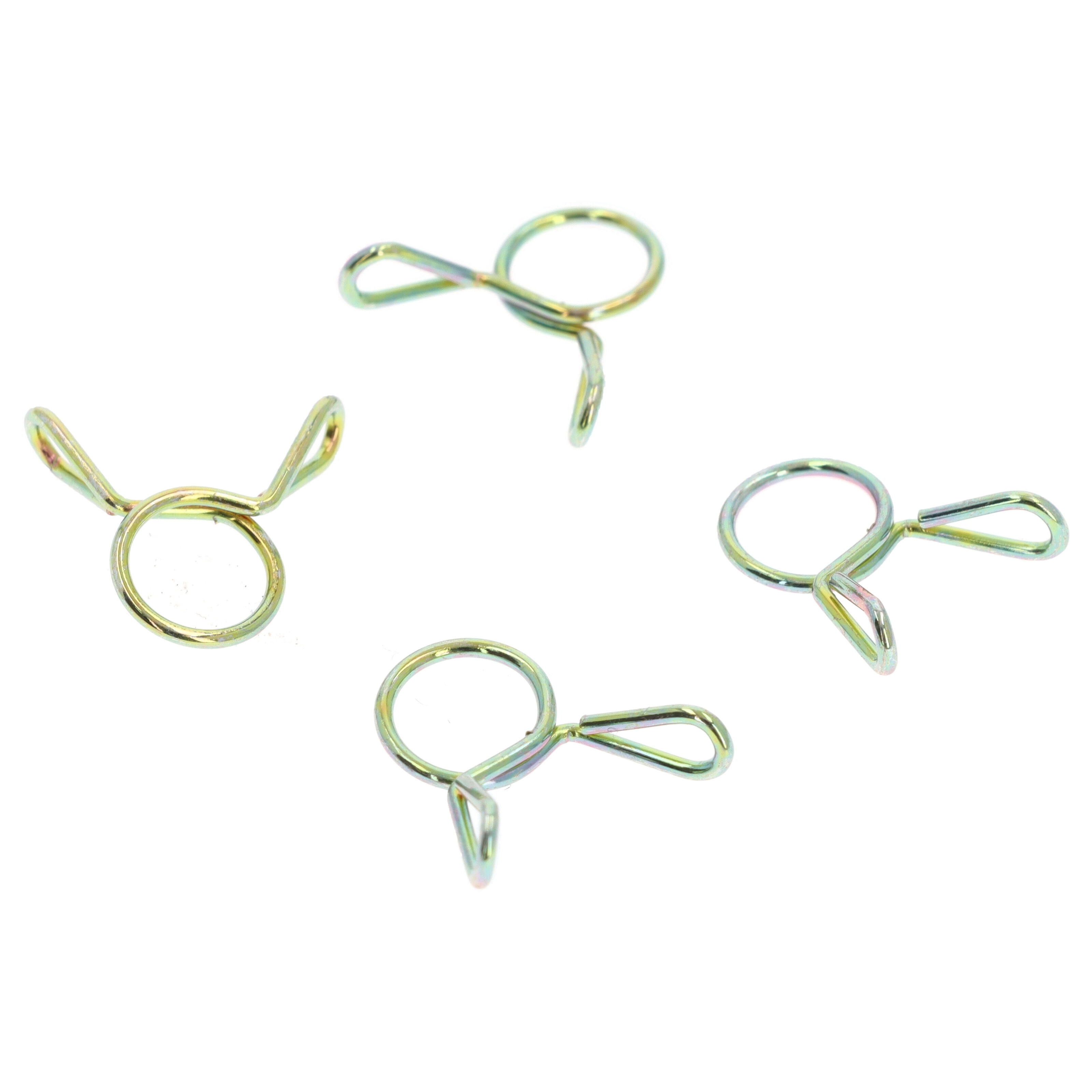 4x Universelle Klemmen Schlauchklemmen für Benzinschlauch / Kraftstoffschlauch 7x1mm