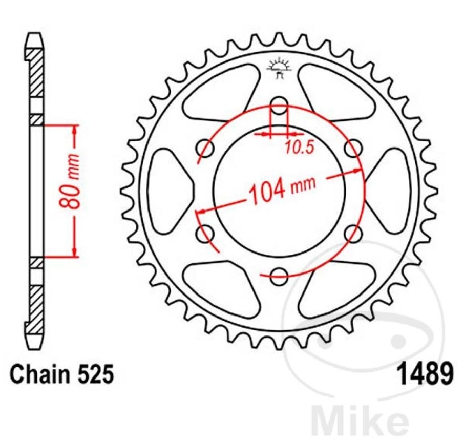 DID ZVMX2 Kettensatz verstärkt für Kawasaki Z 900 2017-2022 525 Teilung Kette Ritzel Kettenrad