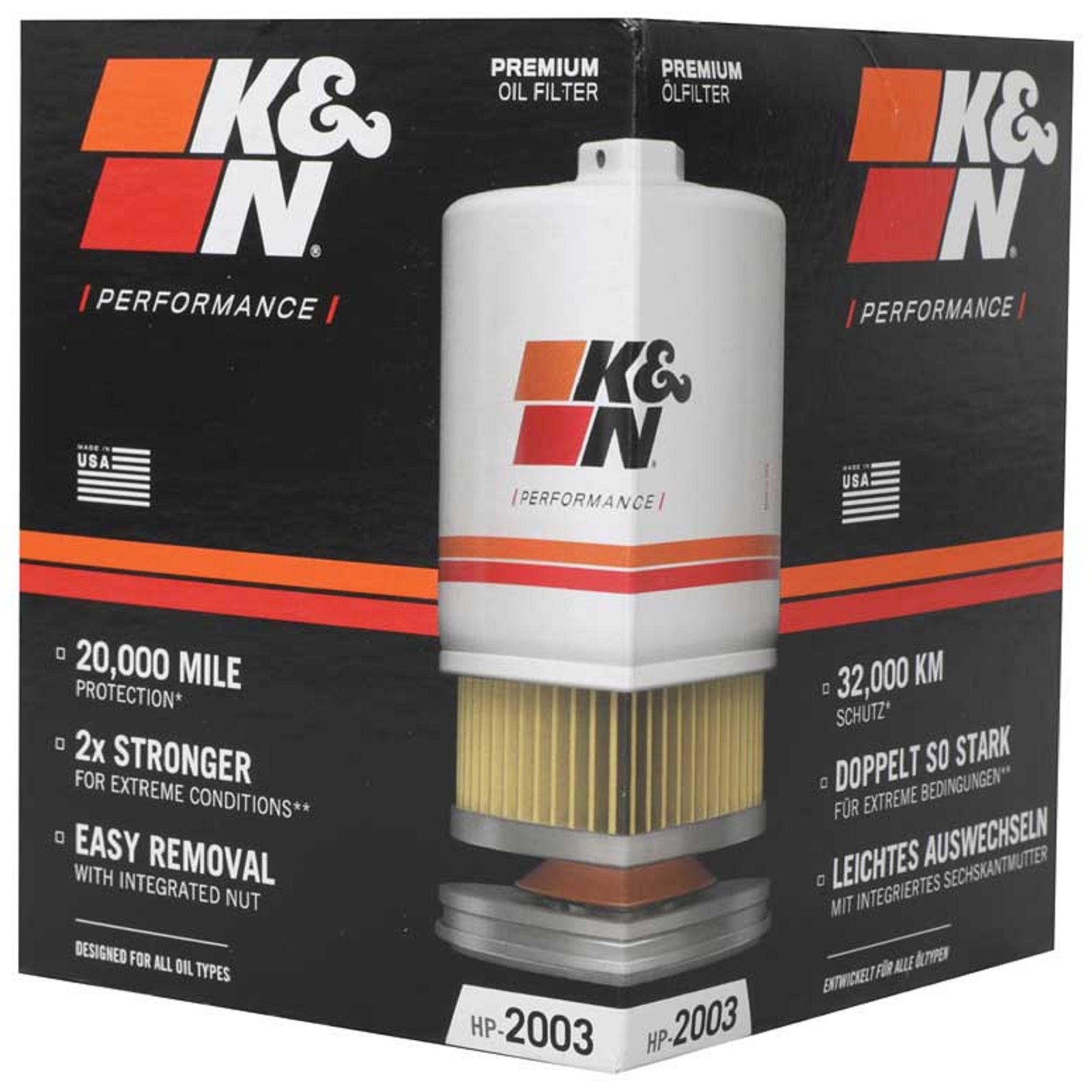 K&N Ölfilter für Cadillac Chevrolet GMC Jeep Pontiac 1959-1983