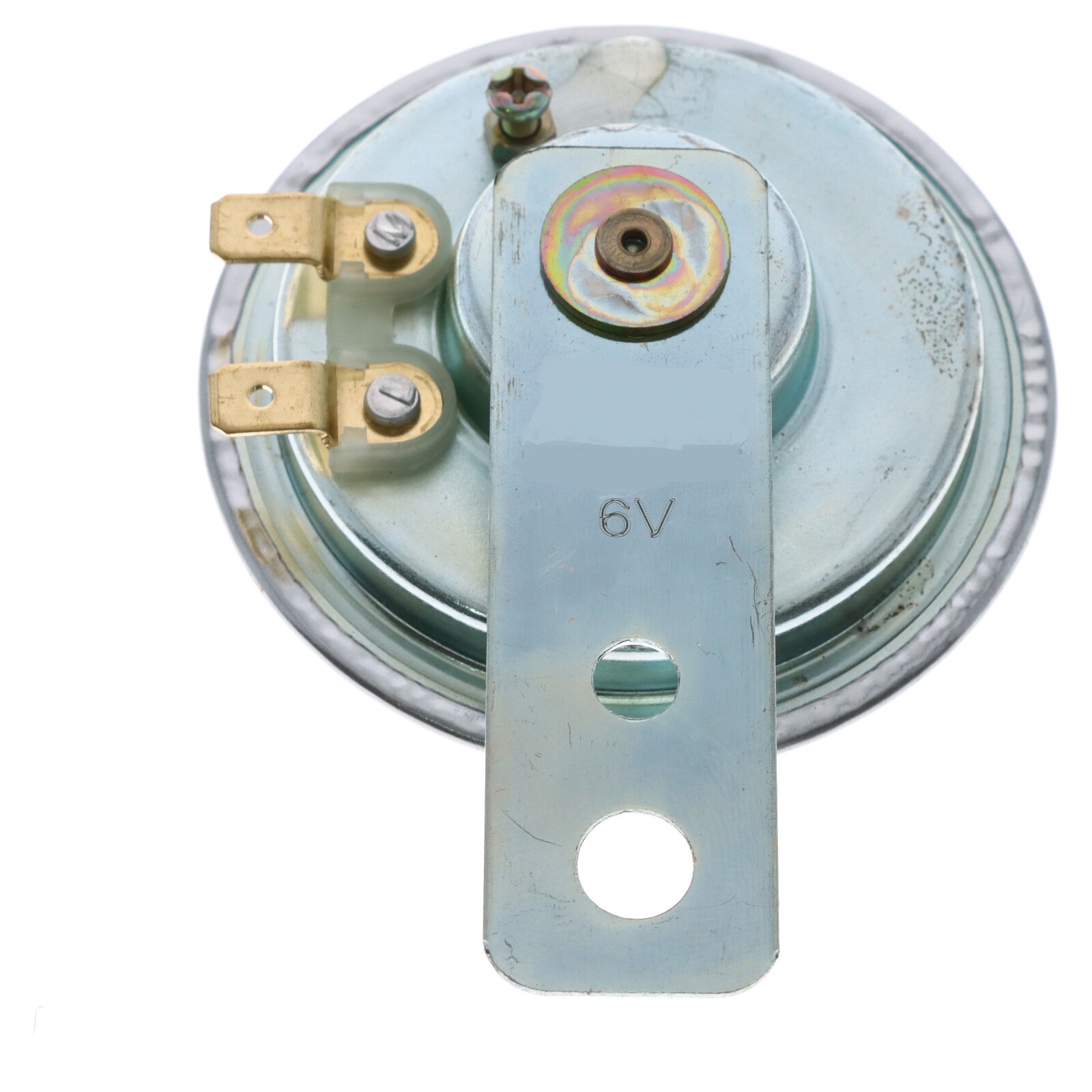Motorrad Hupe chrom, 6 Volt, 71 mm