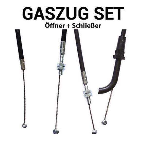 Gaszug Satz für Kawasaki GPZ 500 S 1987-2003 EX500A EX500D EX500DDA DEA Öffner A + Schließer B