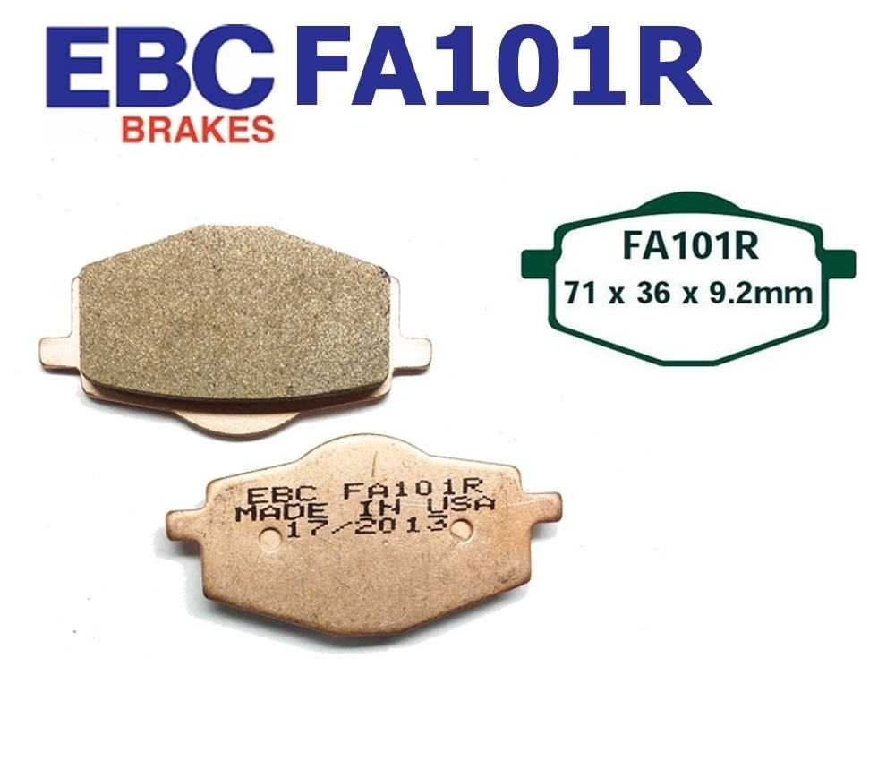 EBC Offroad Bremsen-Set MD6039D + FA101R vorne Yamaha DT125R RE DT200R TT600N