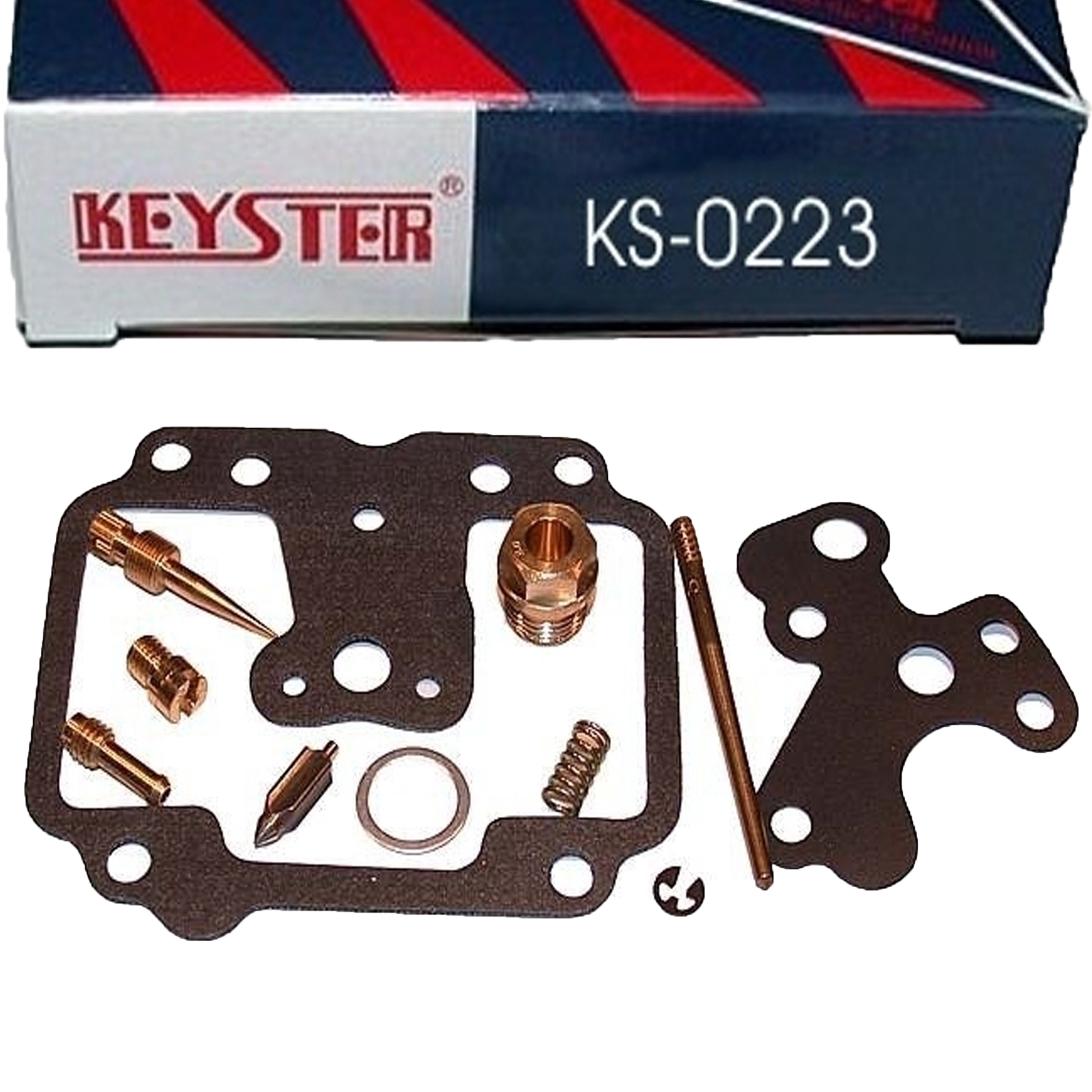 Keyster KS-0223 Vergaser Reparatursatz für Suzuki GS 400 Speichenrad 1977 GS400