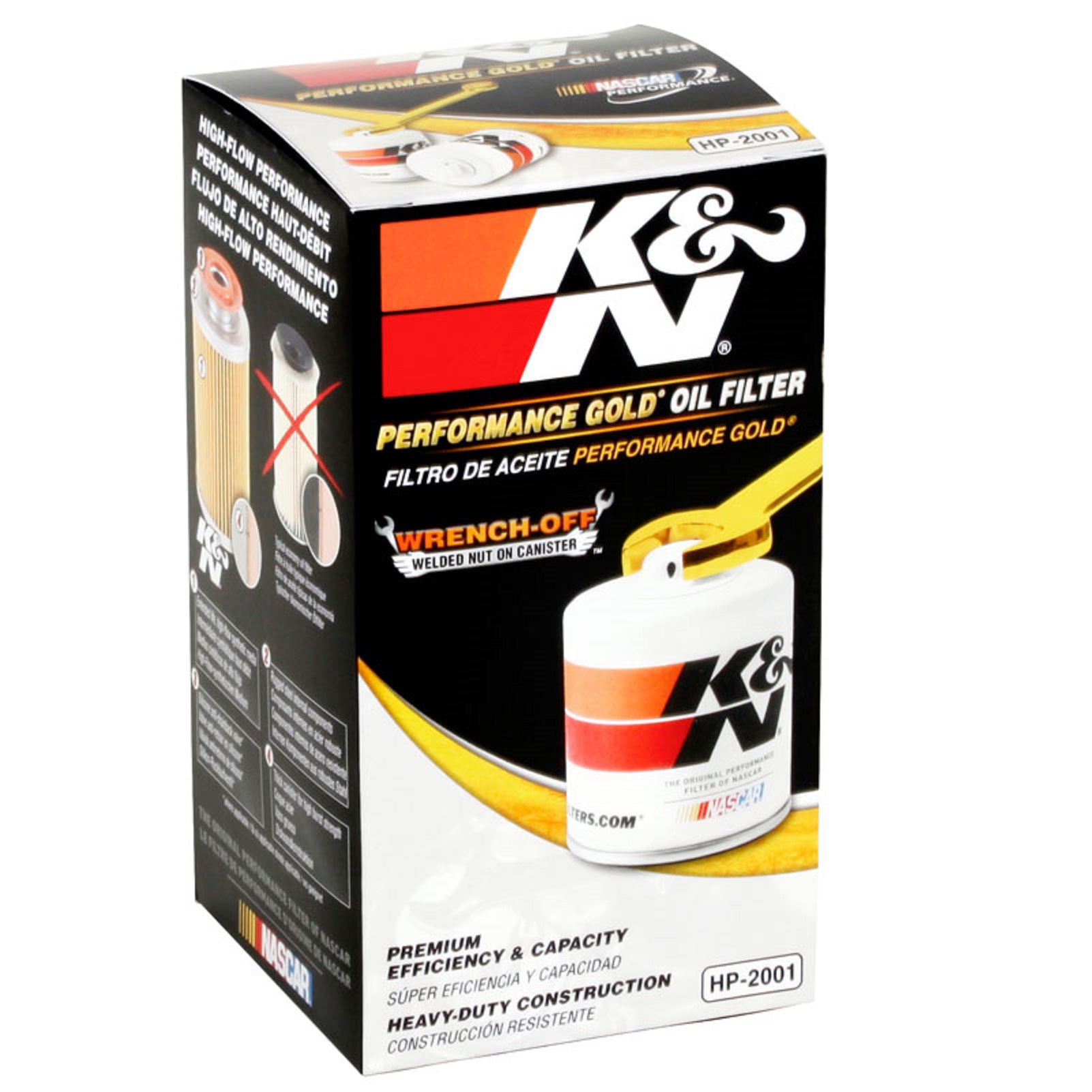 K&N Ölfilter für Volvo 93-06 Außenborder 85-98 Chevrolet 80-07 Isuzu 97-99 etc