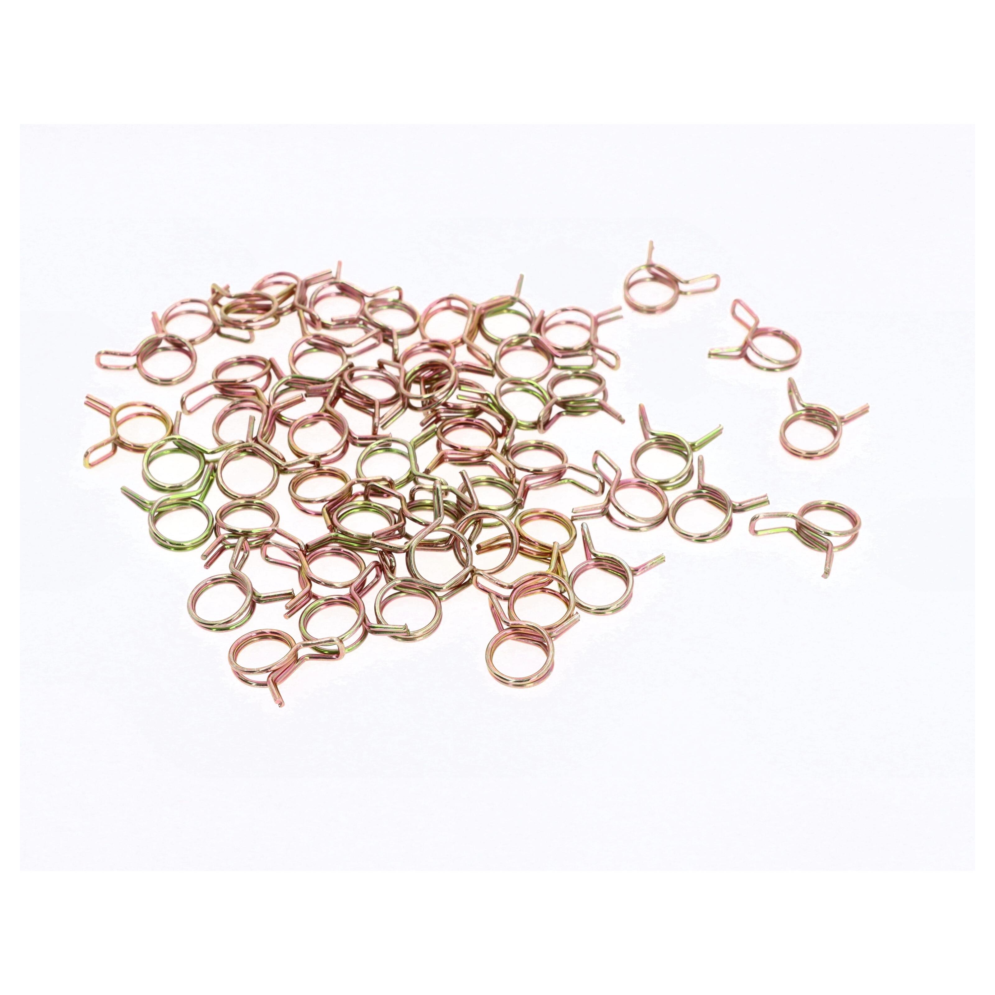 50x Universelle Klemmen Schlauchklemmen für Benzinschlauch / Kraftstoffschlauch 10x1mm