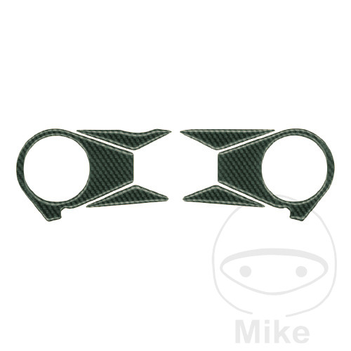 Gabelbrückenaufkleber Carbon PPS-ZX10R-06/10 für Kawasaki ZX-10R 1000 F E Ninja