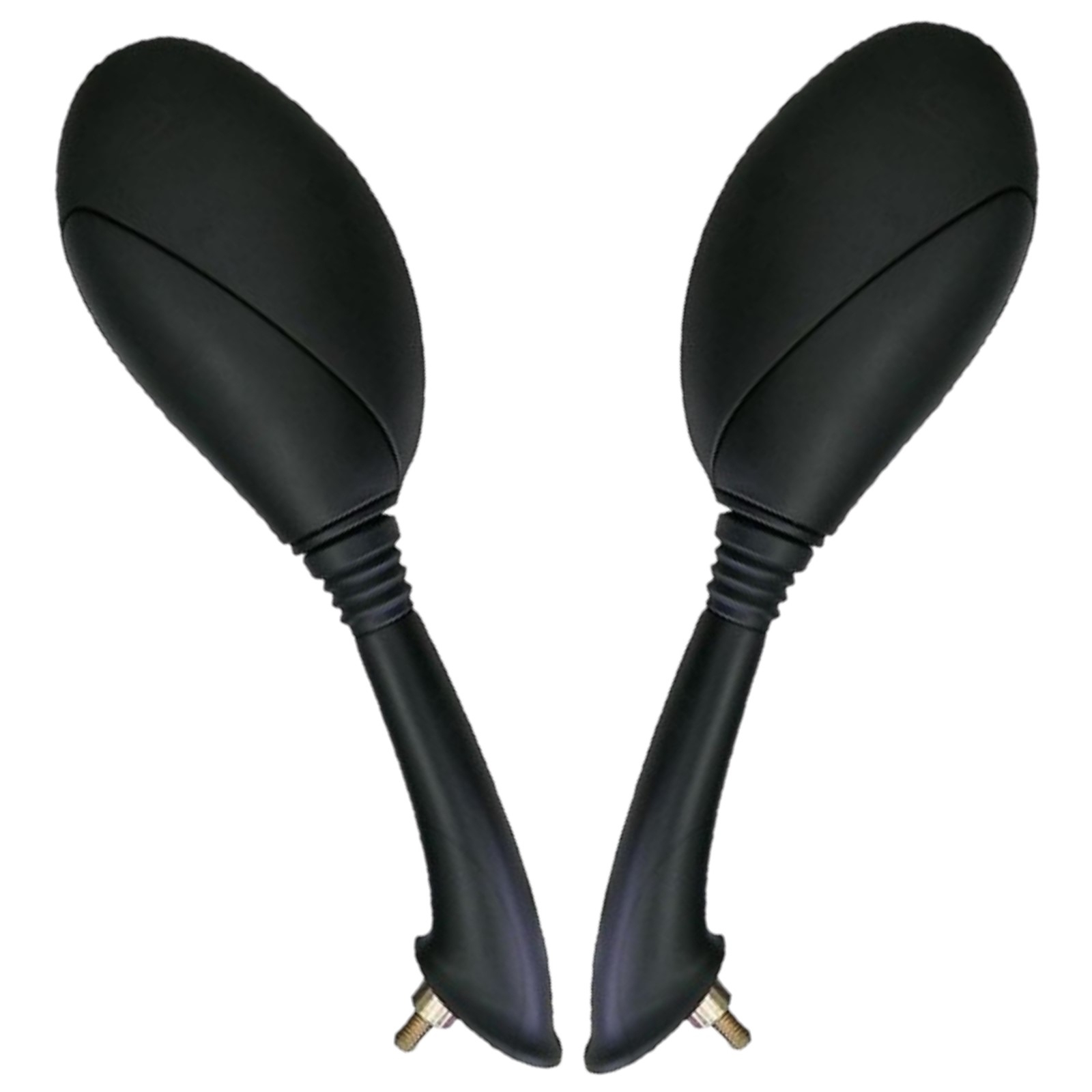 Spiegelpaar für Vespa ET2 50 1997-2005 ET4 50 2000-2005 125 1996-2005 mit M8x1.25 mm Rechtsgewinde e-geprüft