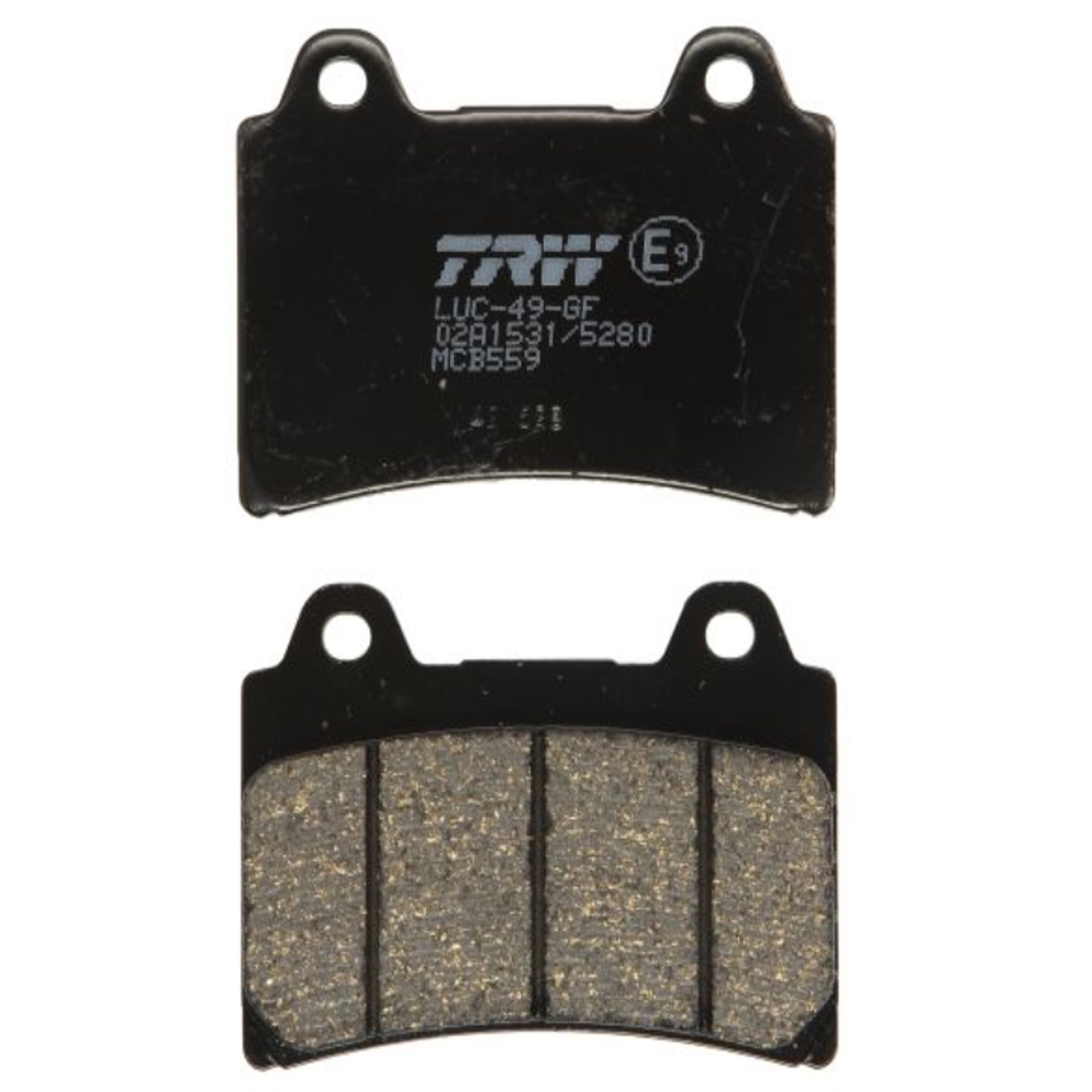 TRW MCB559 Bremsbeläge hinten für Yamaha Royal Star XVZ1300 1996 - 2001 XVZ1300 TD Venture Royal