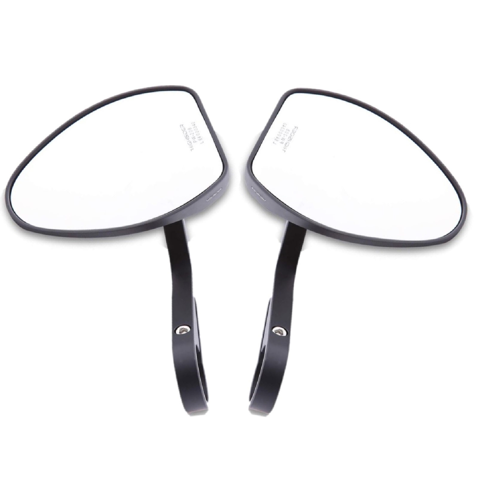 Lenkerendenspiegel Paar Aluminium 1 Zoll und 7/8 Zoll Lenker E-geprüft