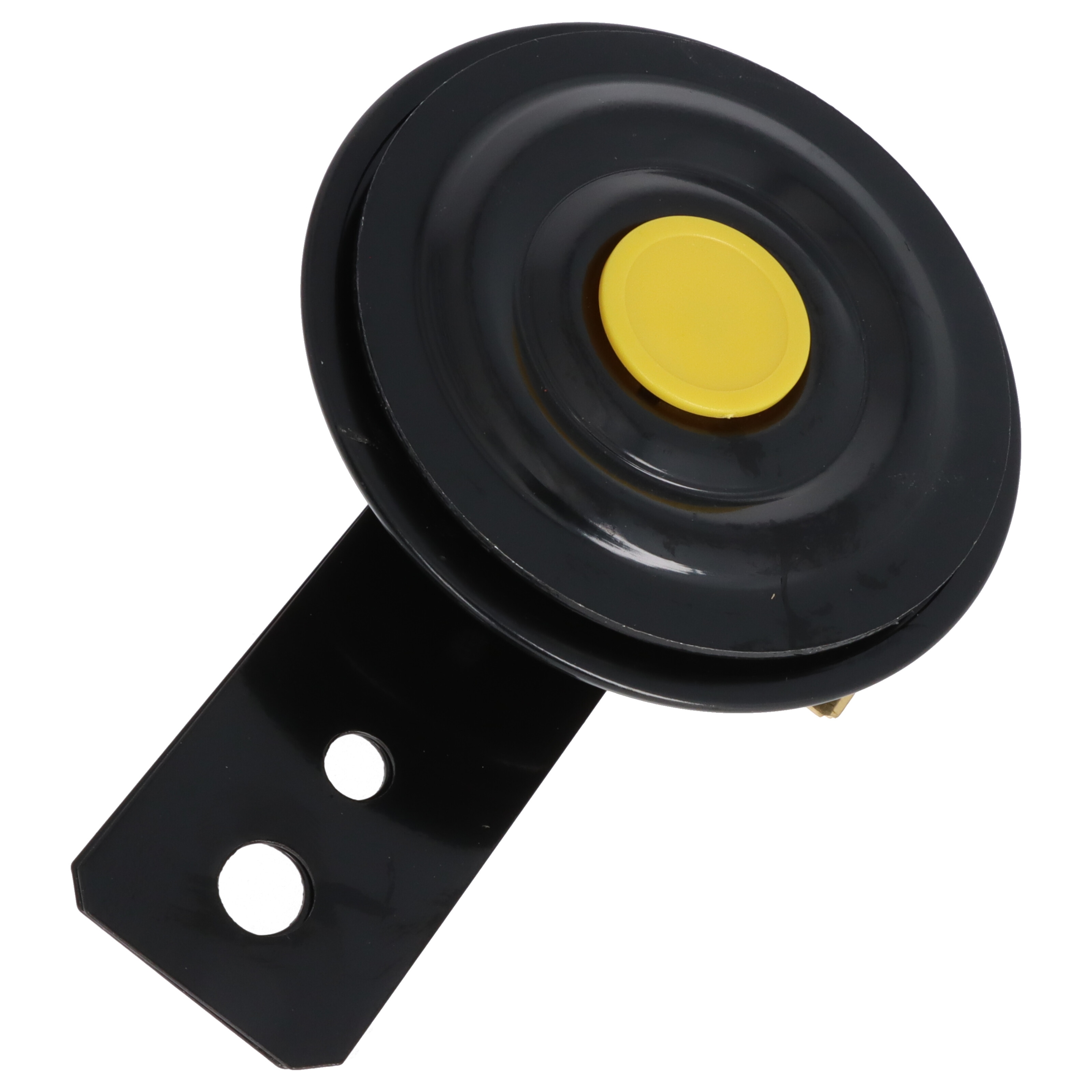 Motorrad Hupe schwarz, 12 Volt, 70 mm