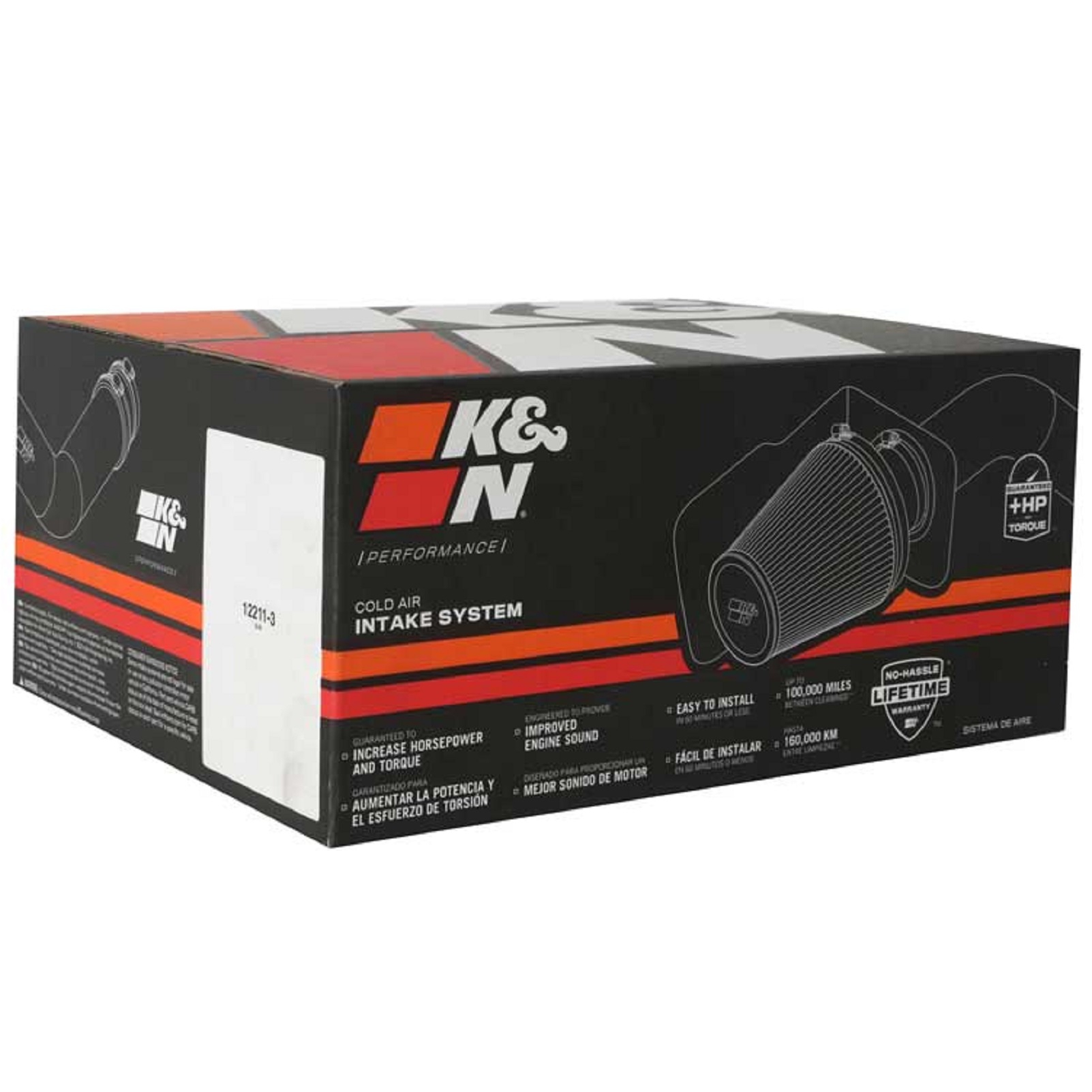 K&N Performancekit für Chevrolet Holden Cruze Opel Astra 1.4 2009-2016