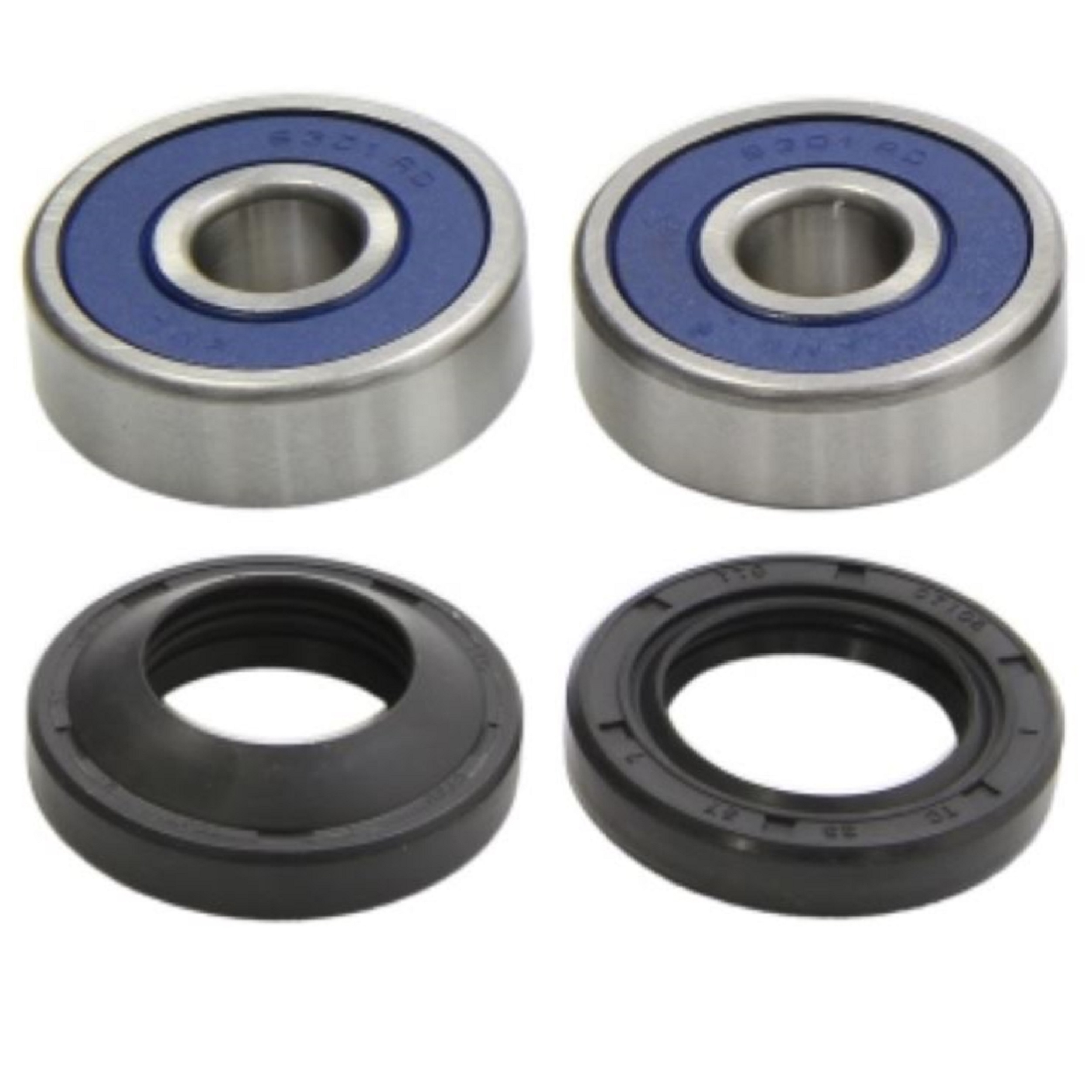 All Balls Racing 25-1072 Radlager Satz vorne für Honda CB 125 CR 80 SL 125 TL XL 185 XL 125 XL185