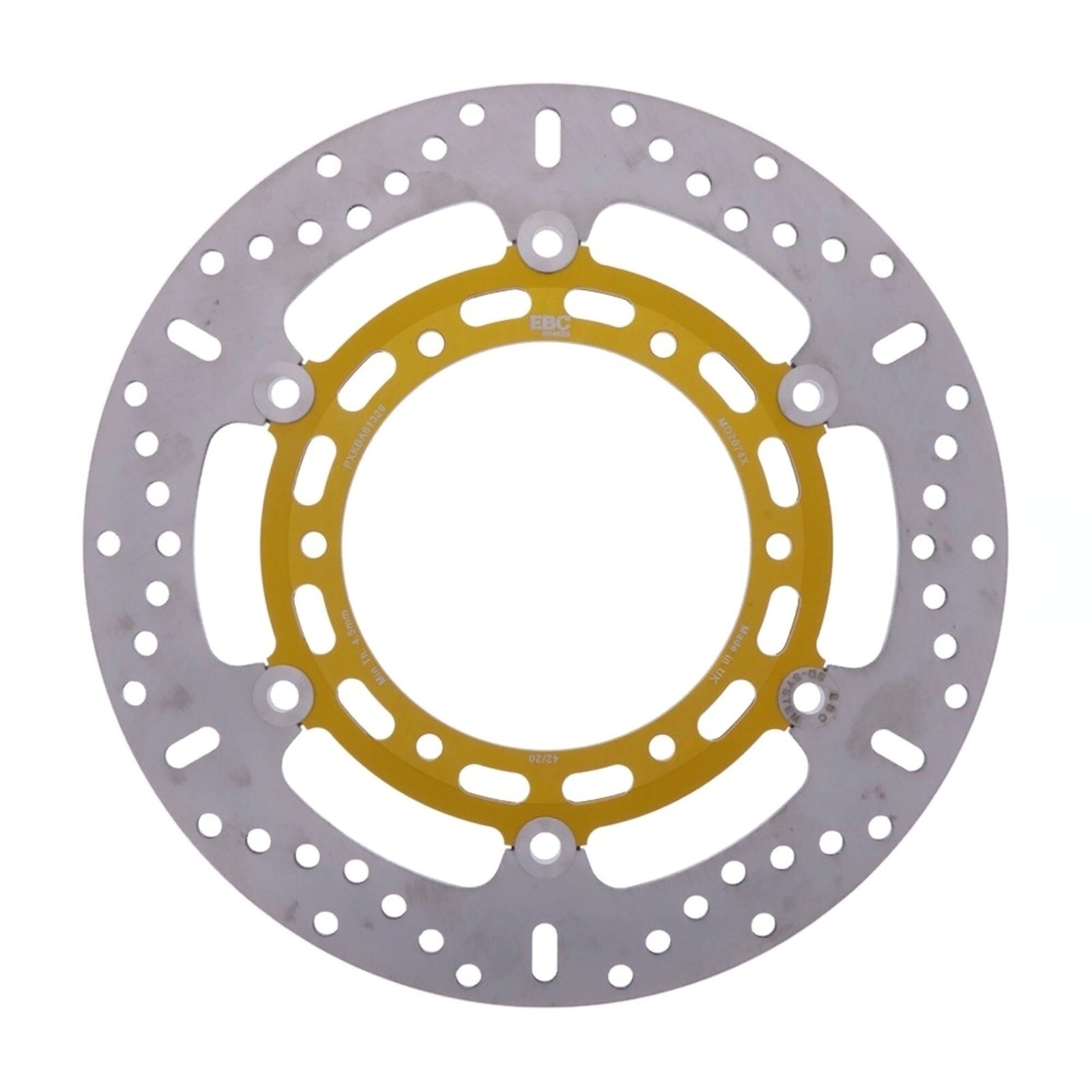 EBC Bremsscheibe MD2074X Yamaha XJ YZF-R6 600 NH NN SH SN YZF YZF-R1 1000