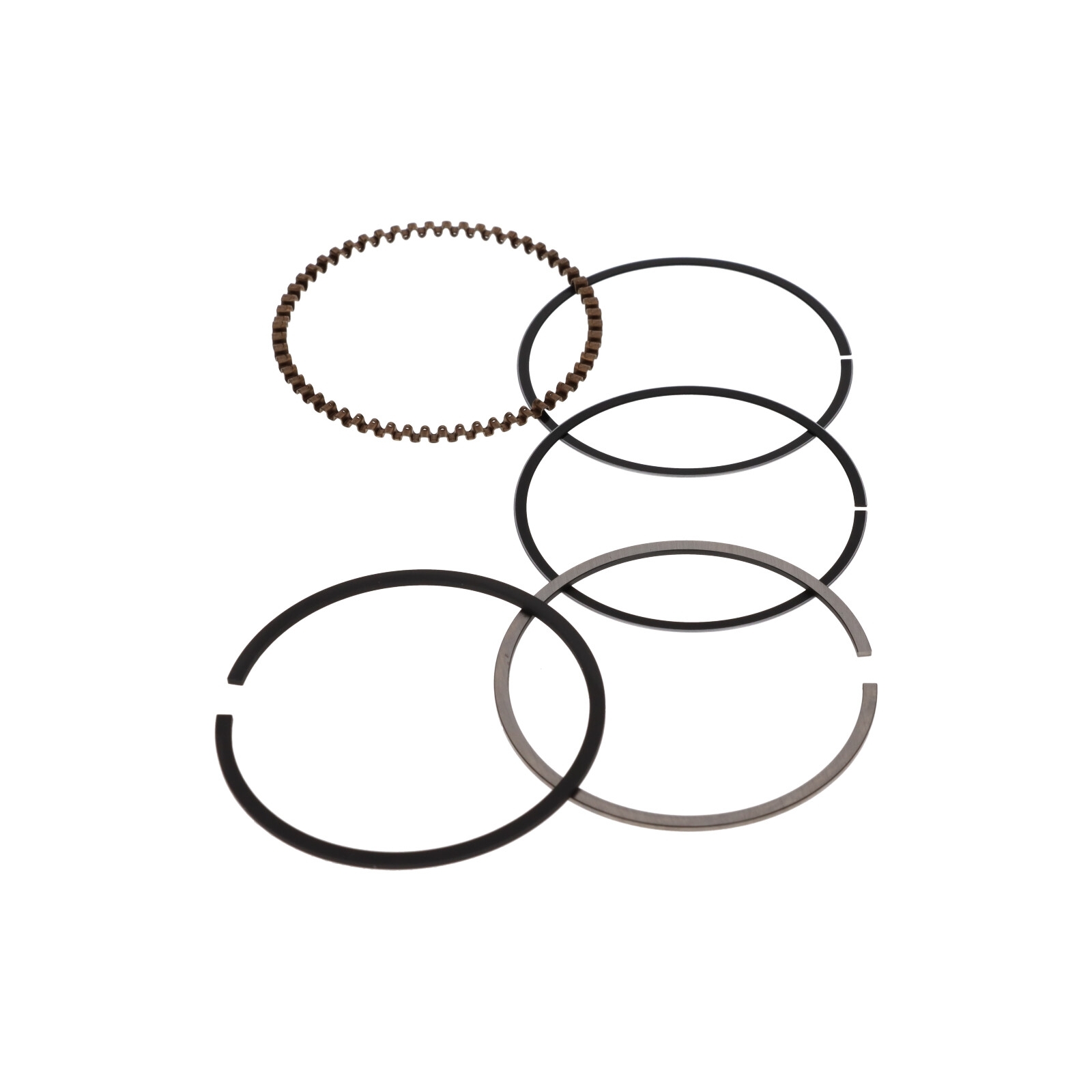 5x Kolbenringe 57 mm Standardkolben für Suzuki GN125 GN 125 NF41A 4T 1994-2001