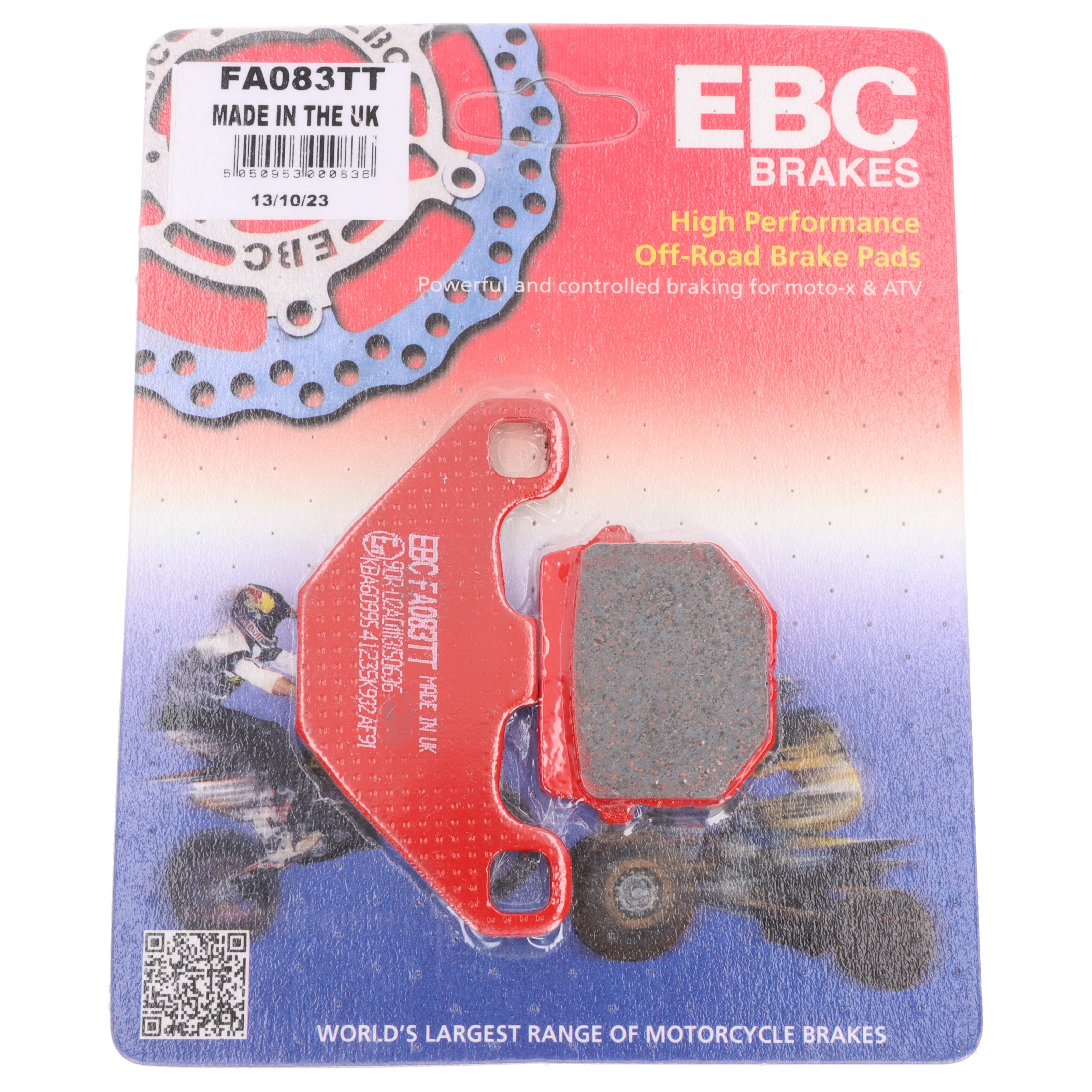 EBC Bremsbeläge FA083TT für Aprilia Kawasaki Suzuki Tuareg RS4 AR KMX KX RM