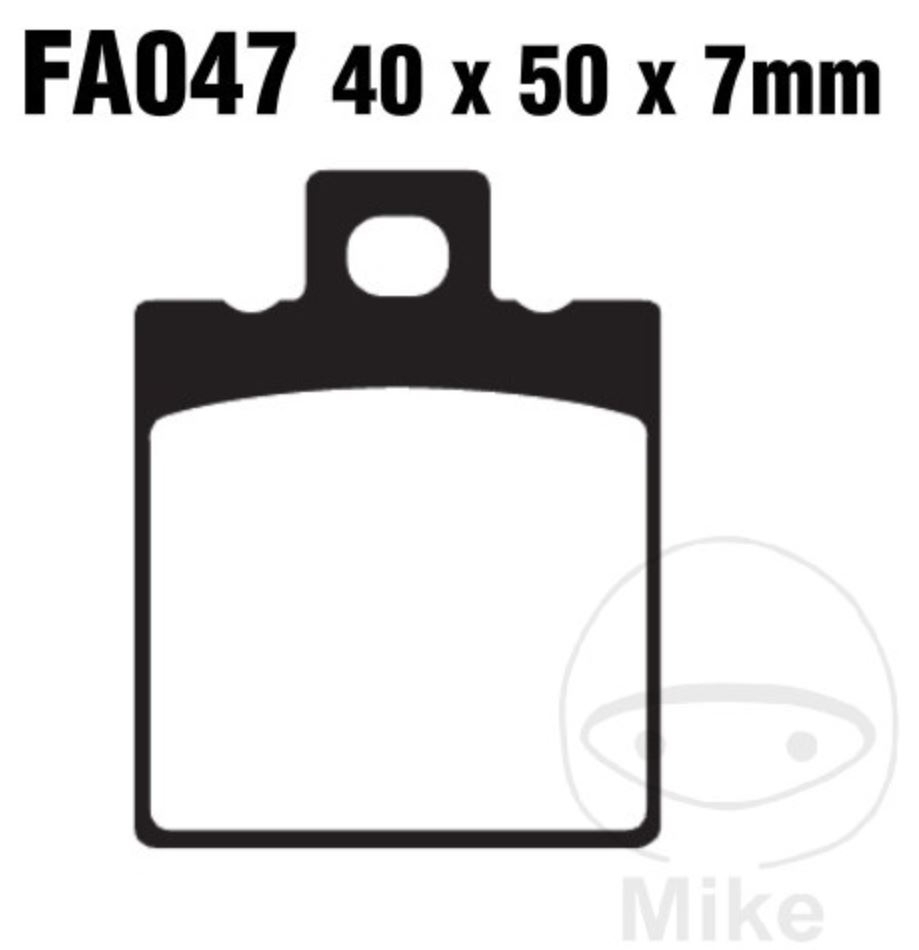 EBC Bremsbeläge FA047V für Aprilia Ducati Gilera KTM MZ/MUZ Moto Guzzi Yamaha