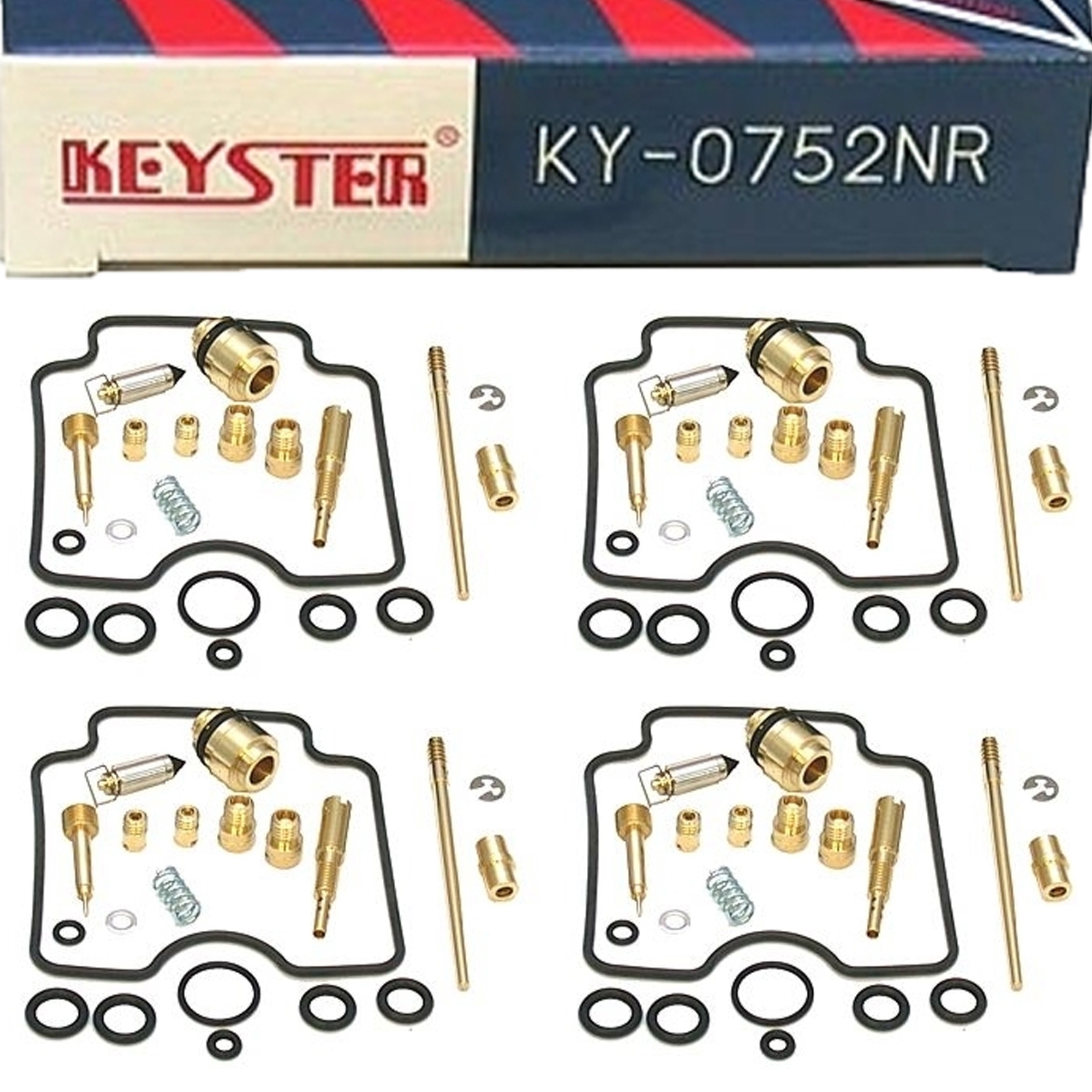 Keyster KY-0752NR Vergaser Reparatursatz für Yamaha Fazer FZS1000 Baujahr 2005 RN141