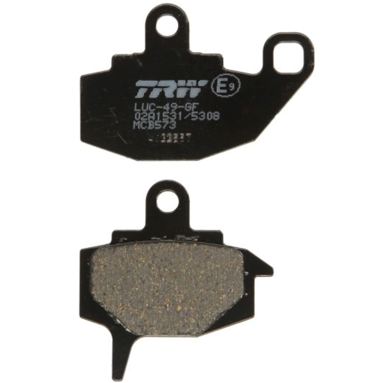 TRW MCB573 Bremsbeläge vorne für Kawasaki KX125 KX250 KX500 1987 - 1988 KLR650 A