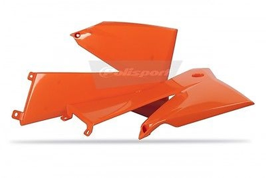 Polisport Kühlerabdeckung     ORANGE     8411500002