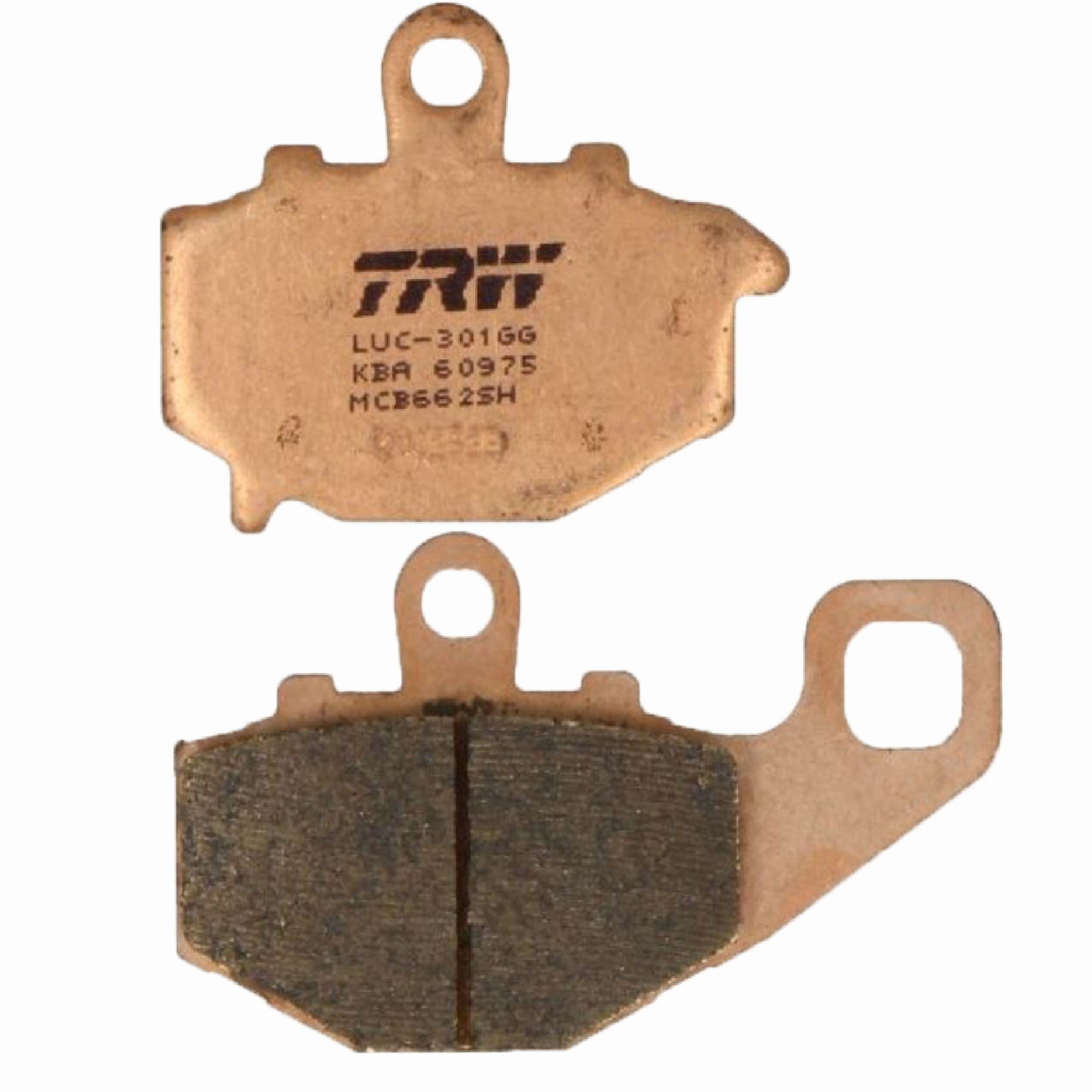 TRW Sintermetall Bremsbelagsatz für Kawasaki ZX-9R 1996-2001 ZX-6R vorne komplett +hinten