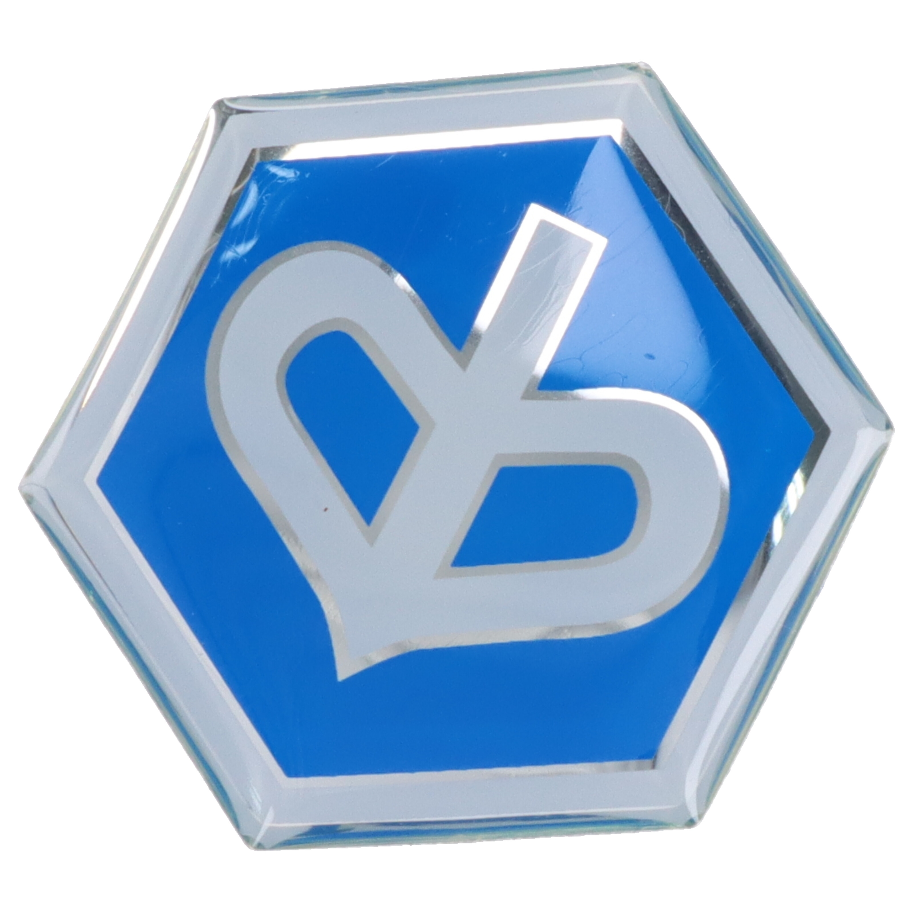 Emblem / Aufkleber 3,6 x 3,3 cm - für Piaggio NRG TPH Sfera Zip