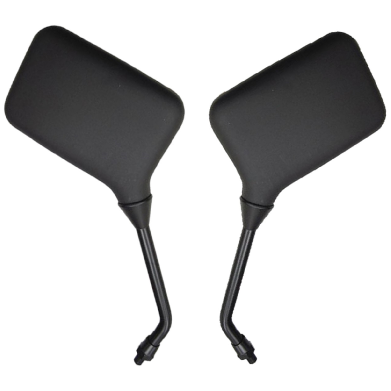 Spiegelpaar für Suzuki GS 500 1989-2000 aus Kunststoff in schwarz mit M10 Rechtsgewinde e-geprüft